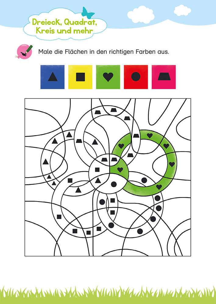 Klett Mein großer bunter Vorschul-Block