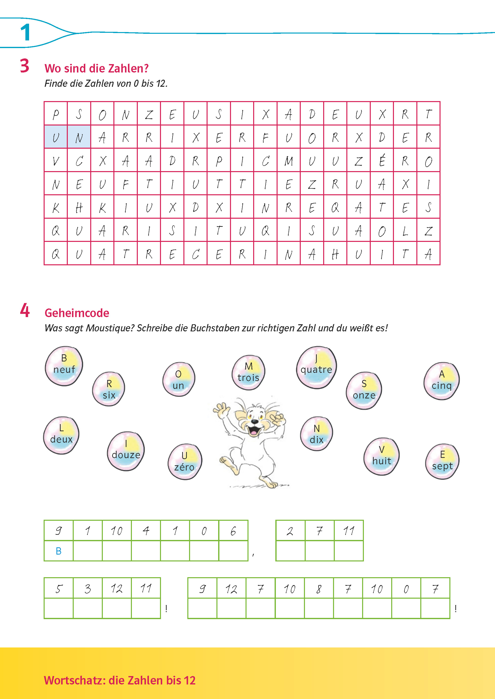 Découvertes 1 Bayern (ab 2017) - Übungsblock zum Schulbuch
