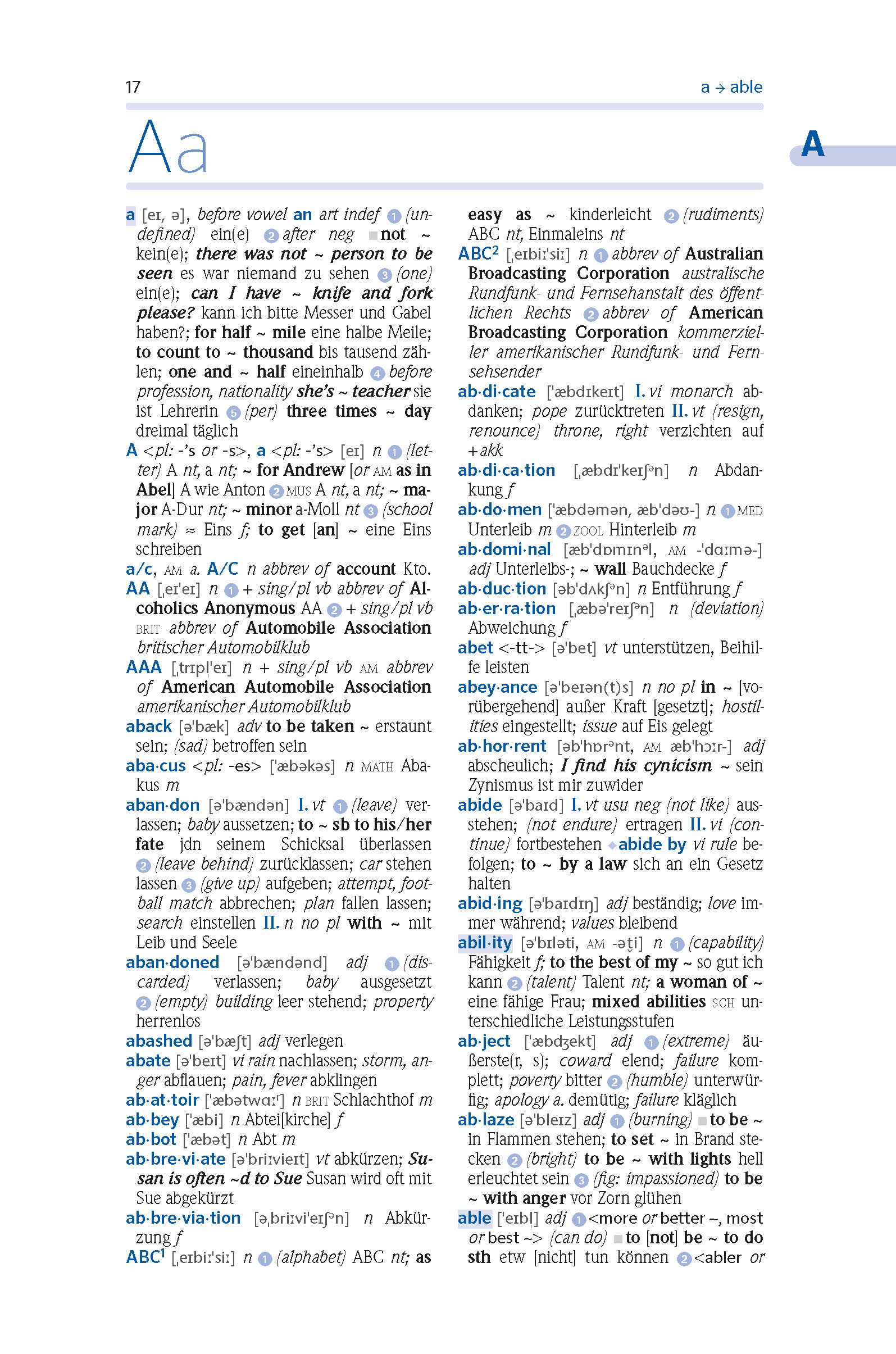 PONS Das große Schulwörterbuch Klausurausgabe Englisch