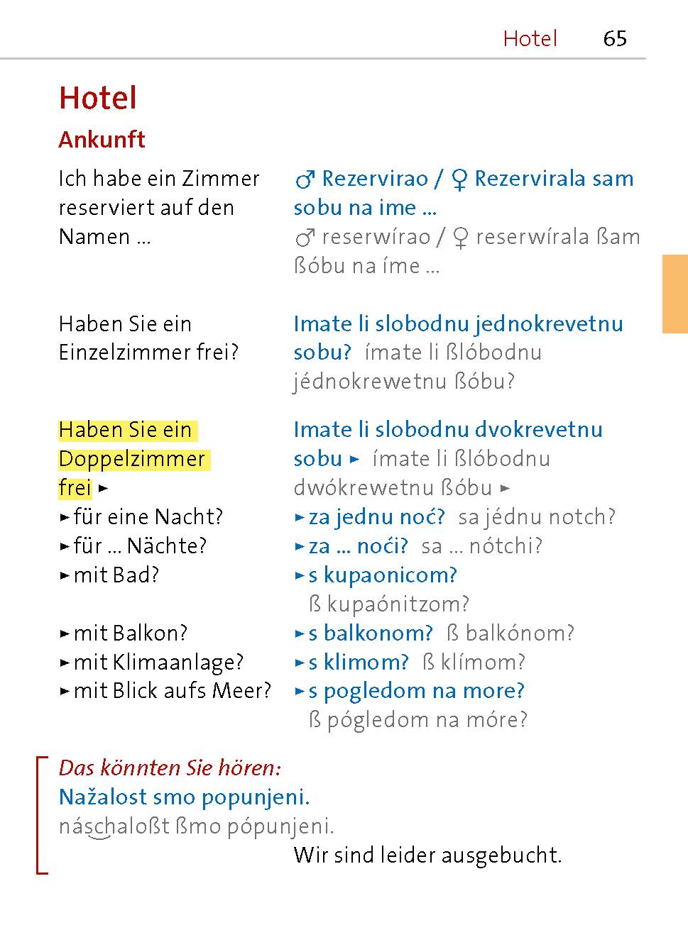 Langenscheidt Universal-Sprachführer Kroatisch