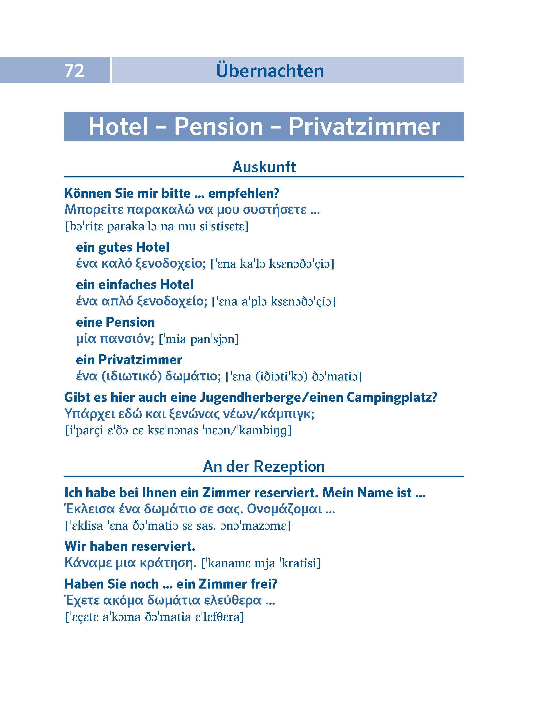 PONS Pocket-Sprachführer Griechisch