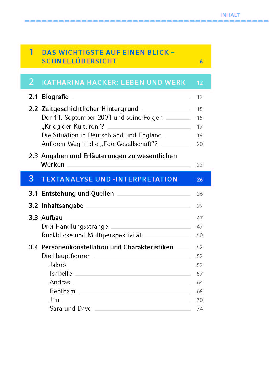Die Habenichtse von Katharina Hacker - Textanalyse und Interpretation