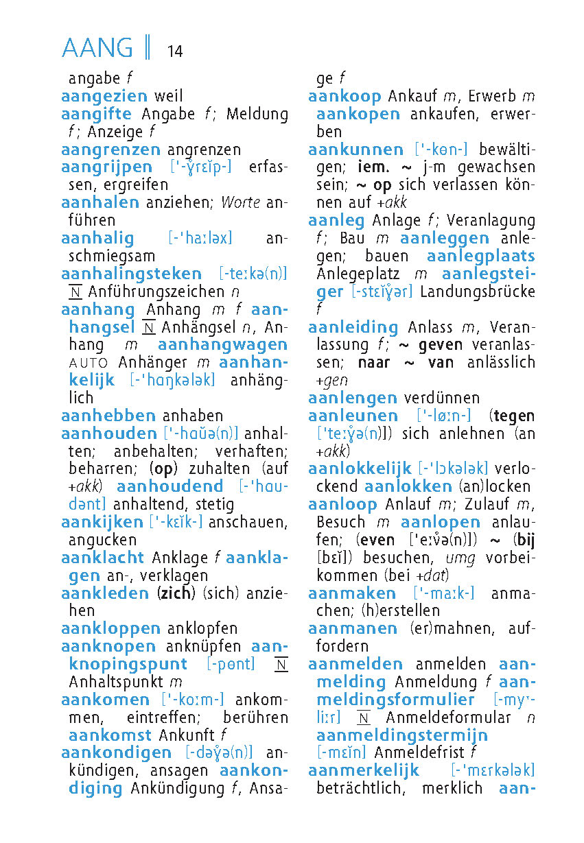 Langenscheidt Universal-Wörterbuch Niederländisch