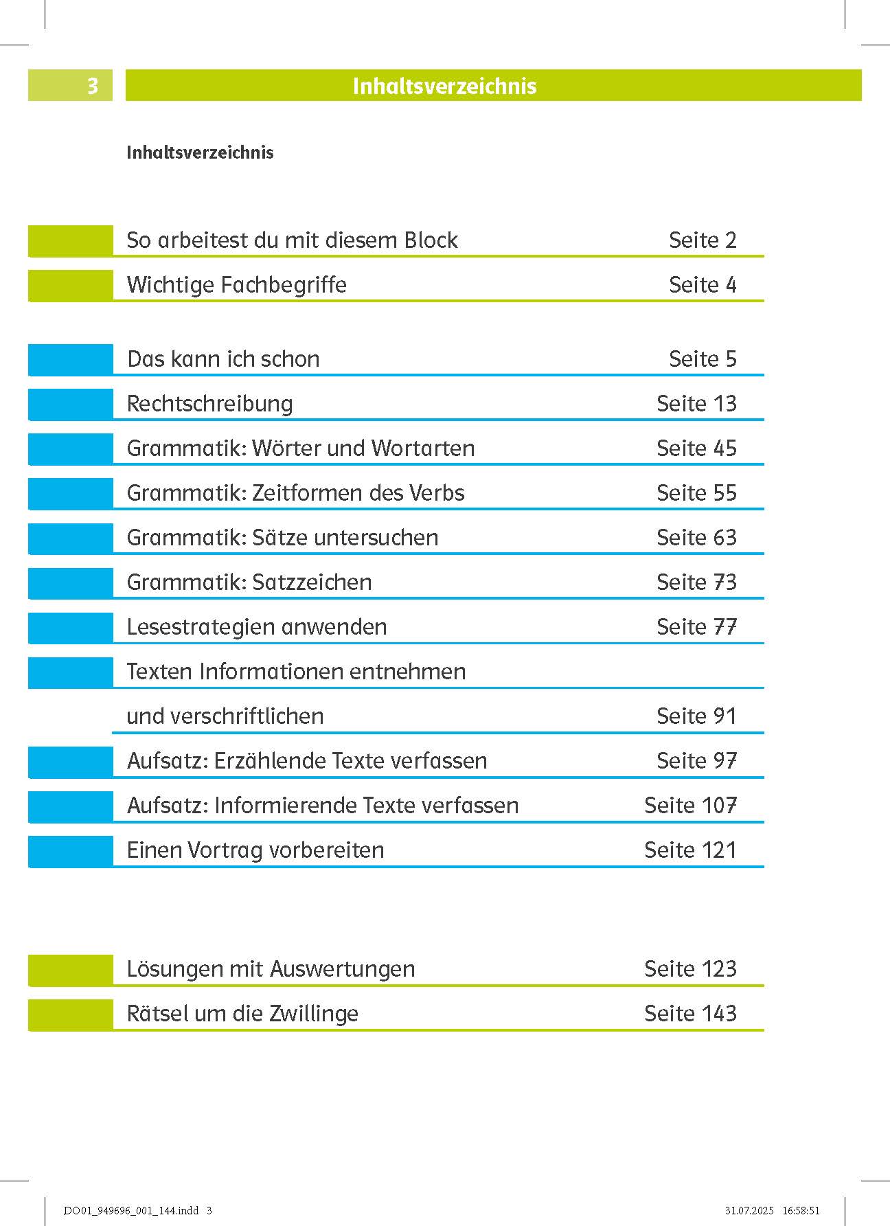 Klett Die Deutsch-Helden: Deutsch-Testblock So gut bin ich! 4. Klasse