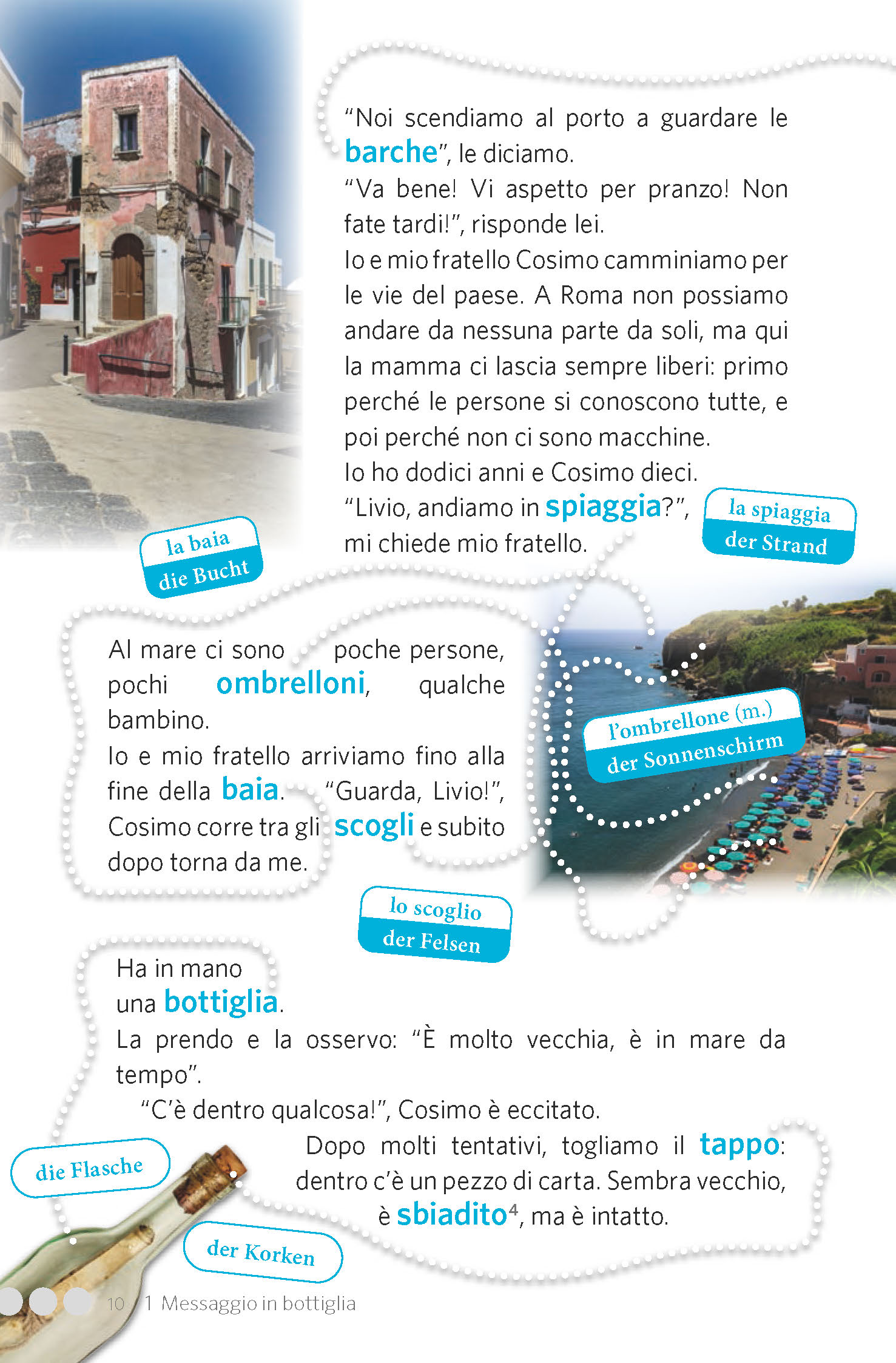 PONS Lektüre in Bildern Italienisch A1-A2 – Bagno di mezzanotte PONS Lektüre in Bildern Italienisch A1-A2 – Bagno di mezzanotte