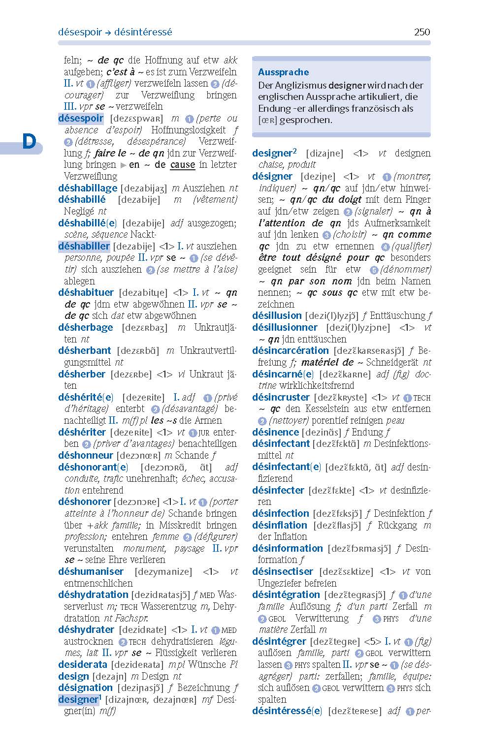 PONS Das große Schulwörterbuch Französisch