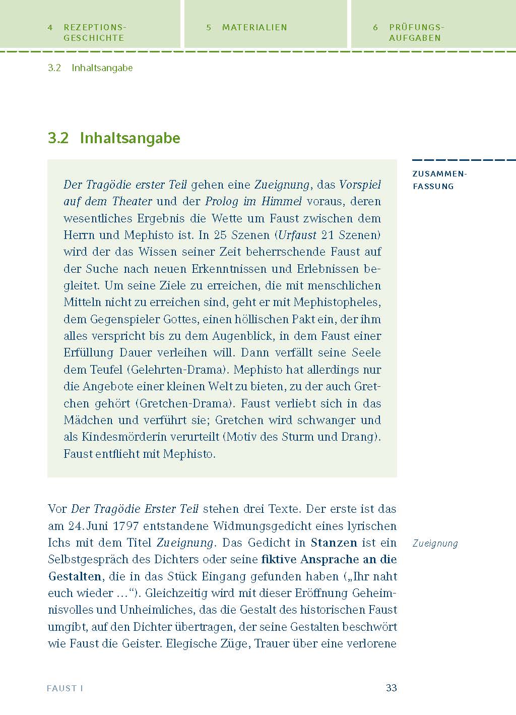 Faust I von Johann Wolfgang von Goethe - Textanalyse und Interpretation