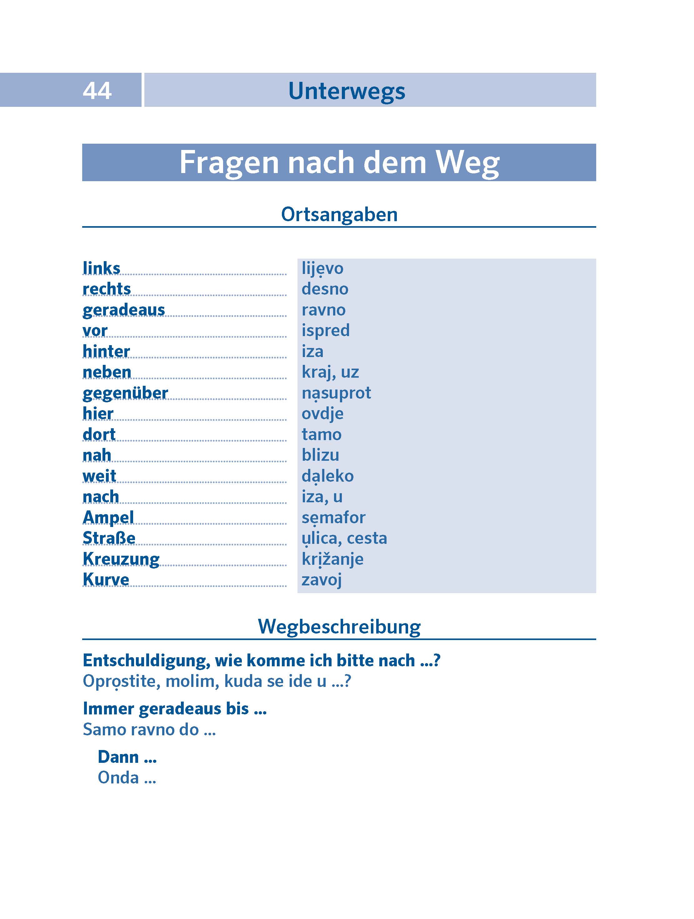 PONS Pocket-Sprachführer Kroatisch