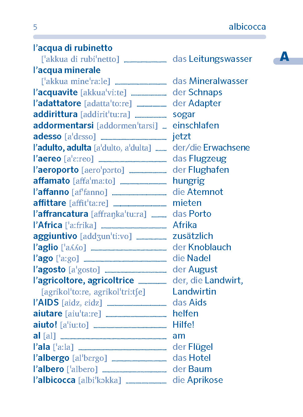 PONS Das kleine Wörterbuch Italienisch