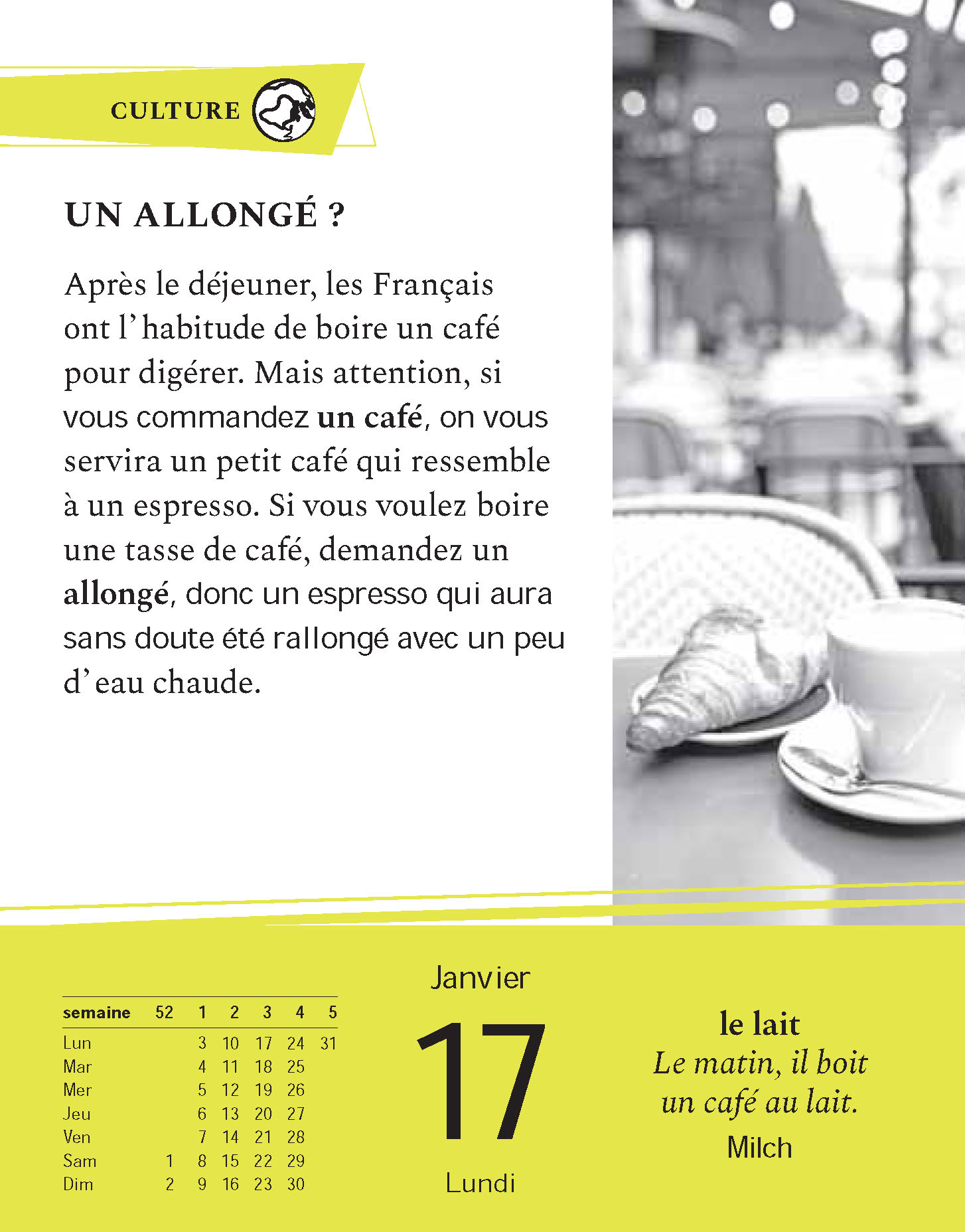 Langenscheidt Sprachkalender Französisch 2022