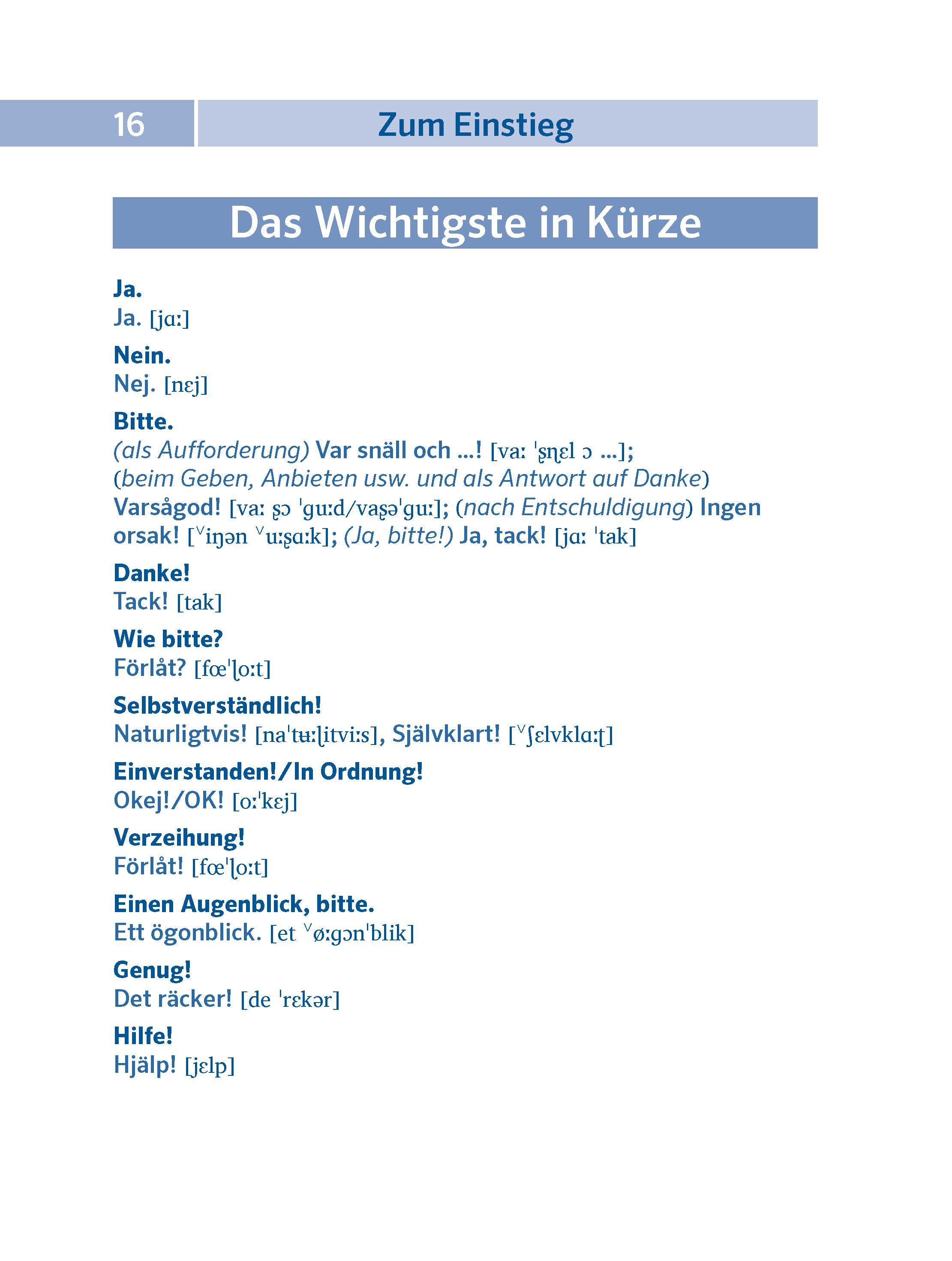 PONS Pocket-Sprachführer Schwedisch