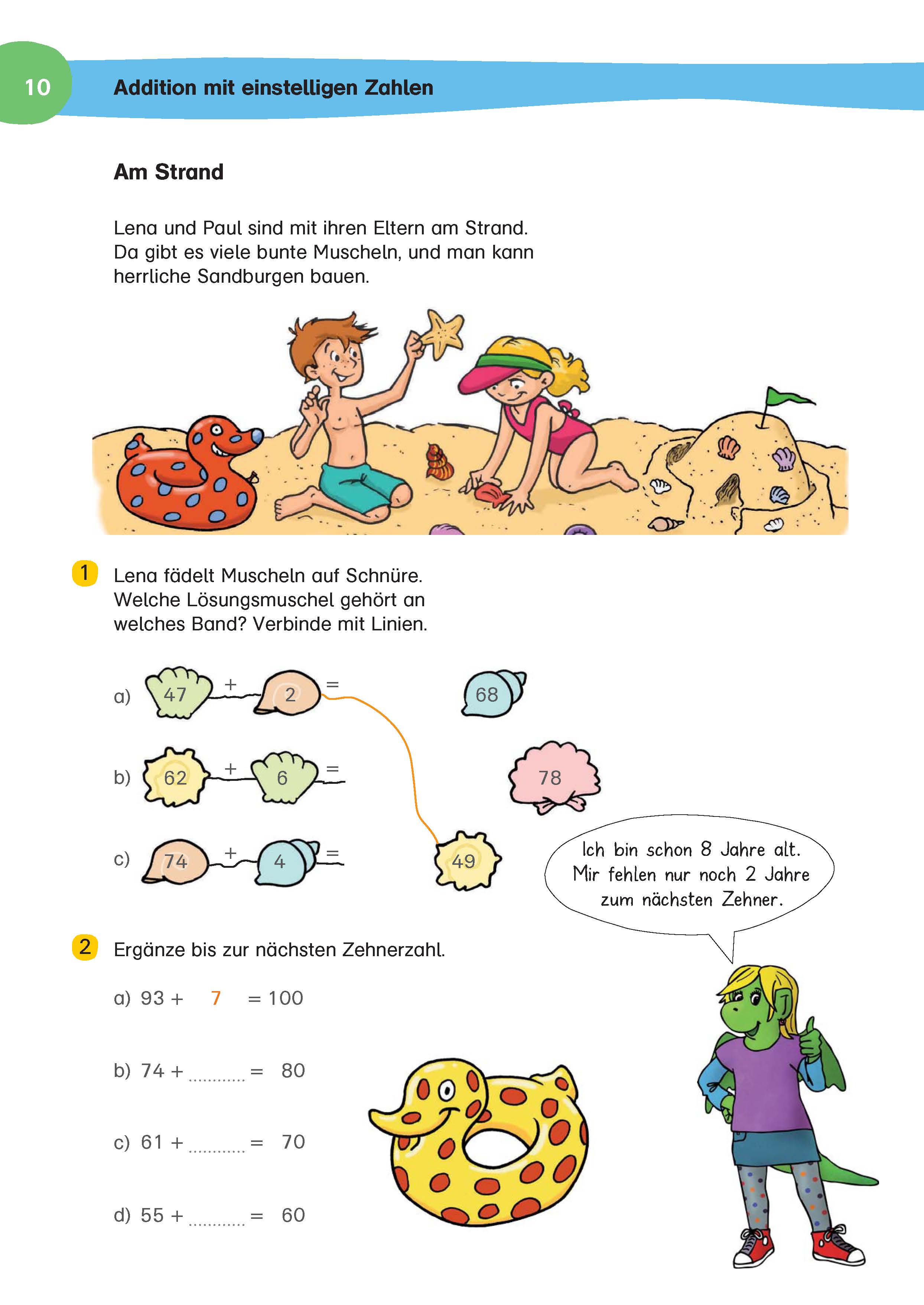 Klett So werde ich spitze! Mathe, Rechnen bis 100, 2. Klasse