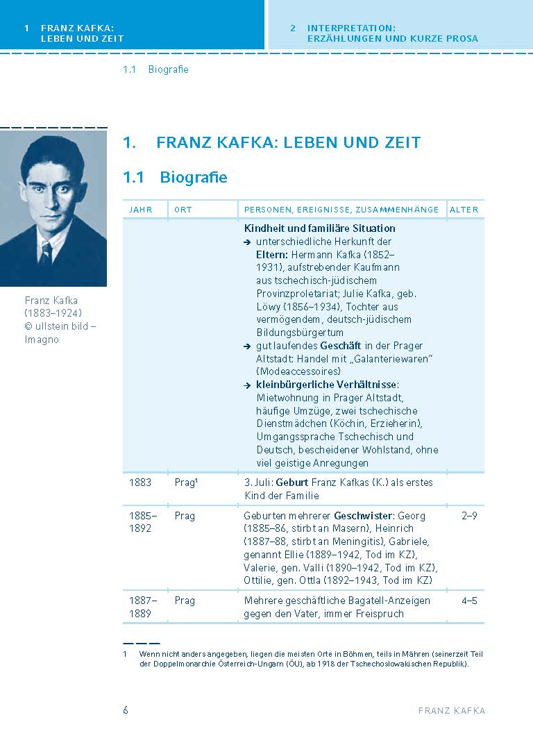Königs Erläuterungen Spezial: Franz Kafka. Erzählungen und kurze Prosa