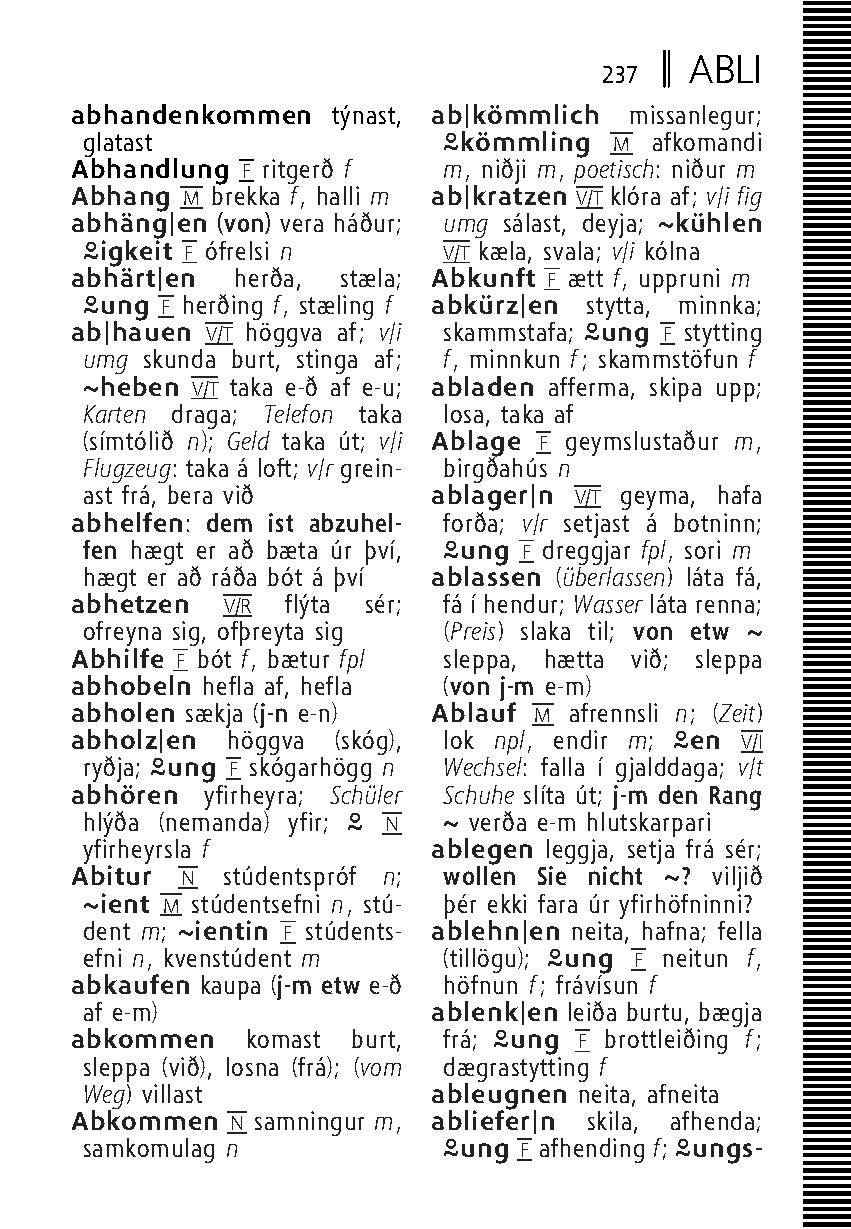 Langenscheidt Universal-Wörterbuch Isländisch