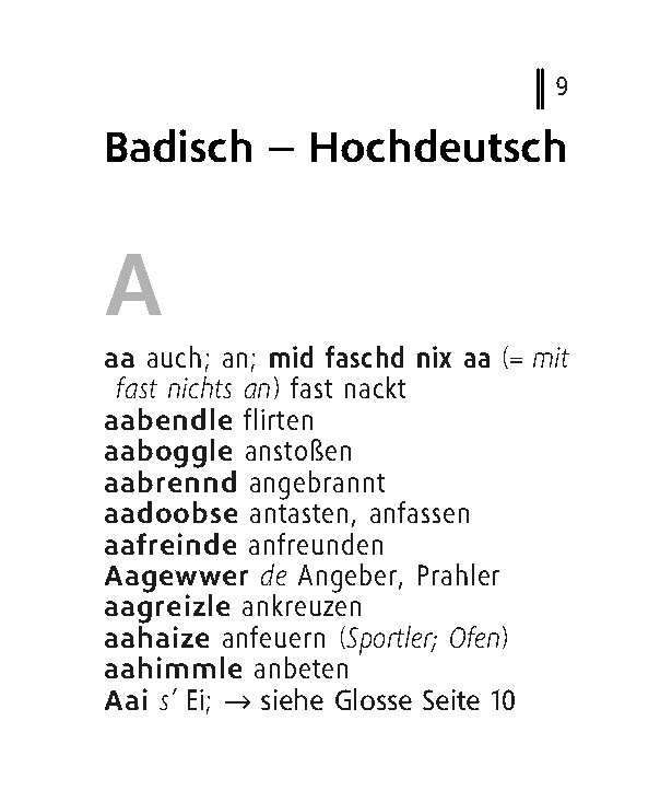Langenscheidt Lilliput Badisch Langenscheidt Lilliput Badisch