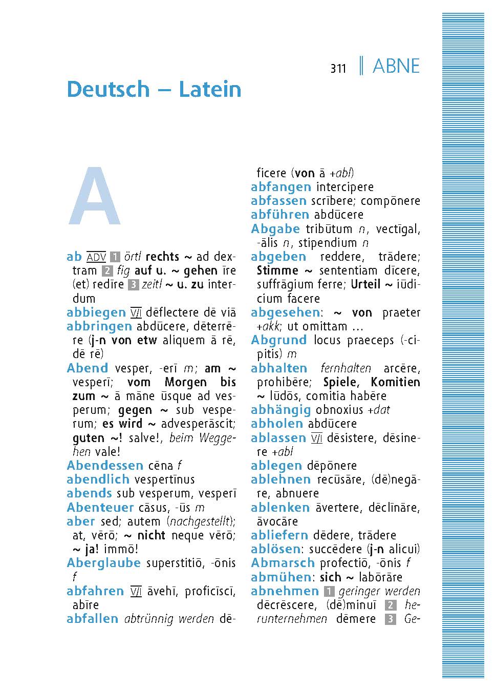 Langenscheidt Universal-Wörterbuch Latein
