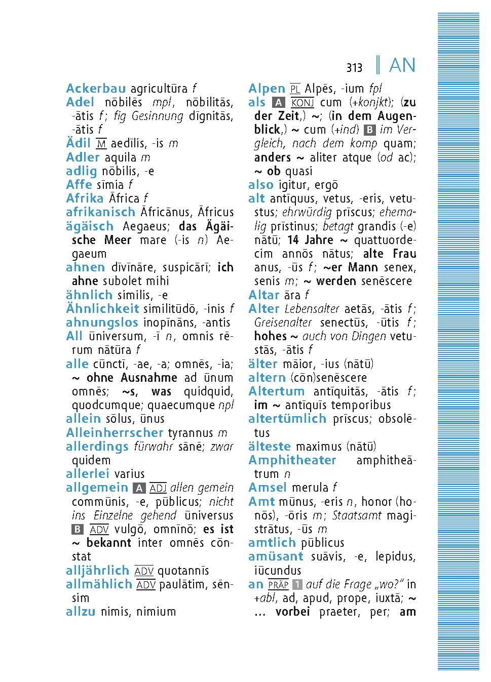 Langenscheidt Universal-Wörterbuch Latein