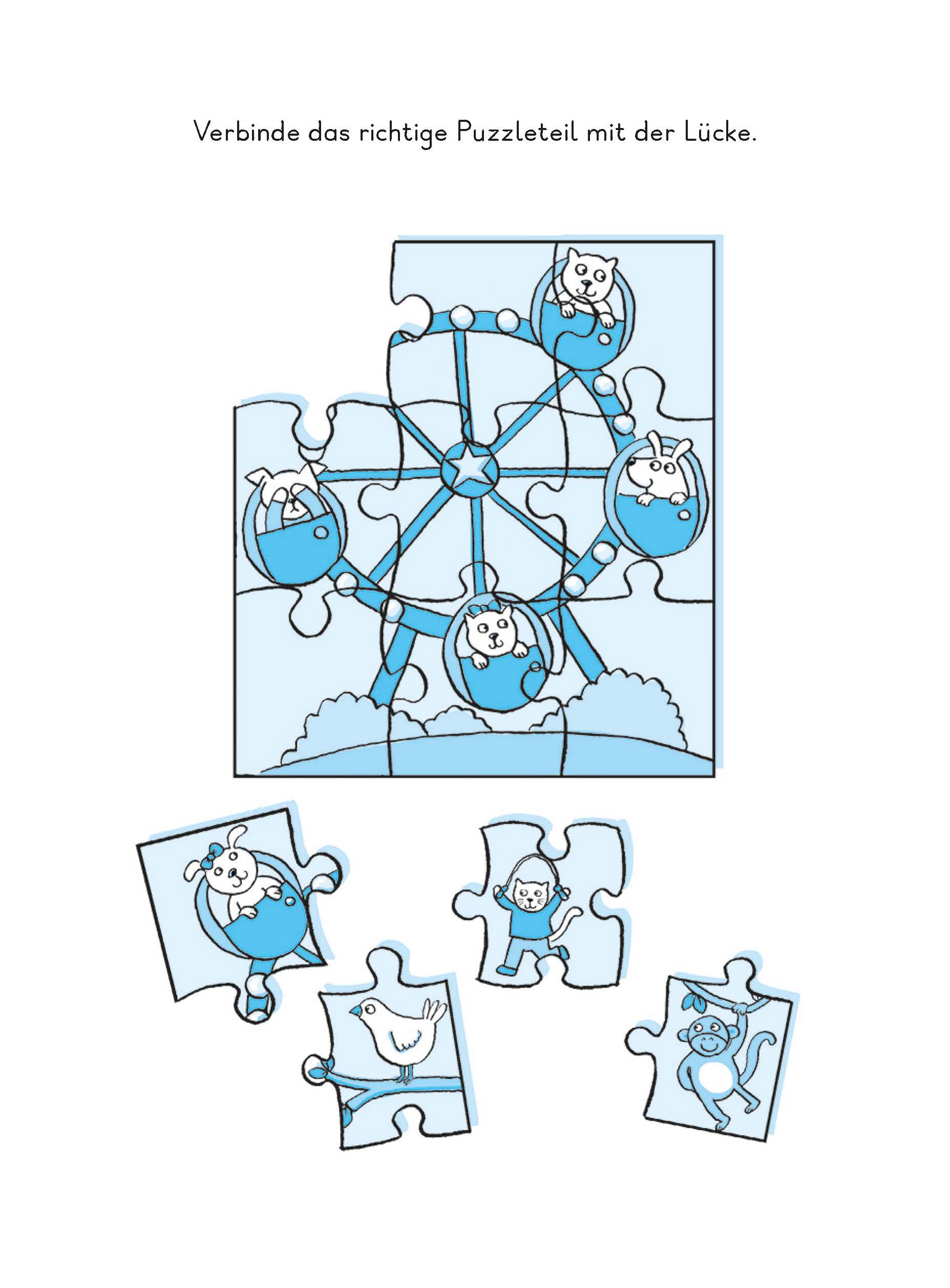 Mein tierischer Kindergarten-Block (3 – 4 Jahre)