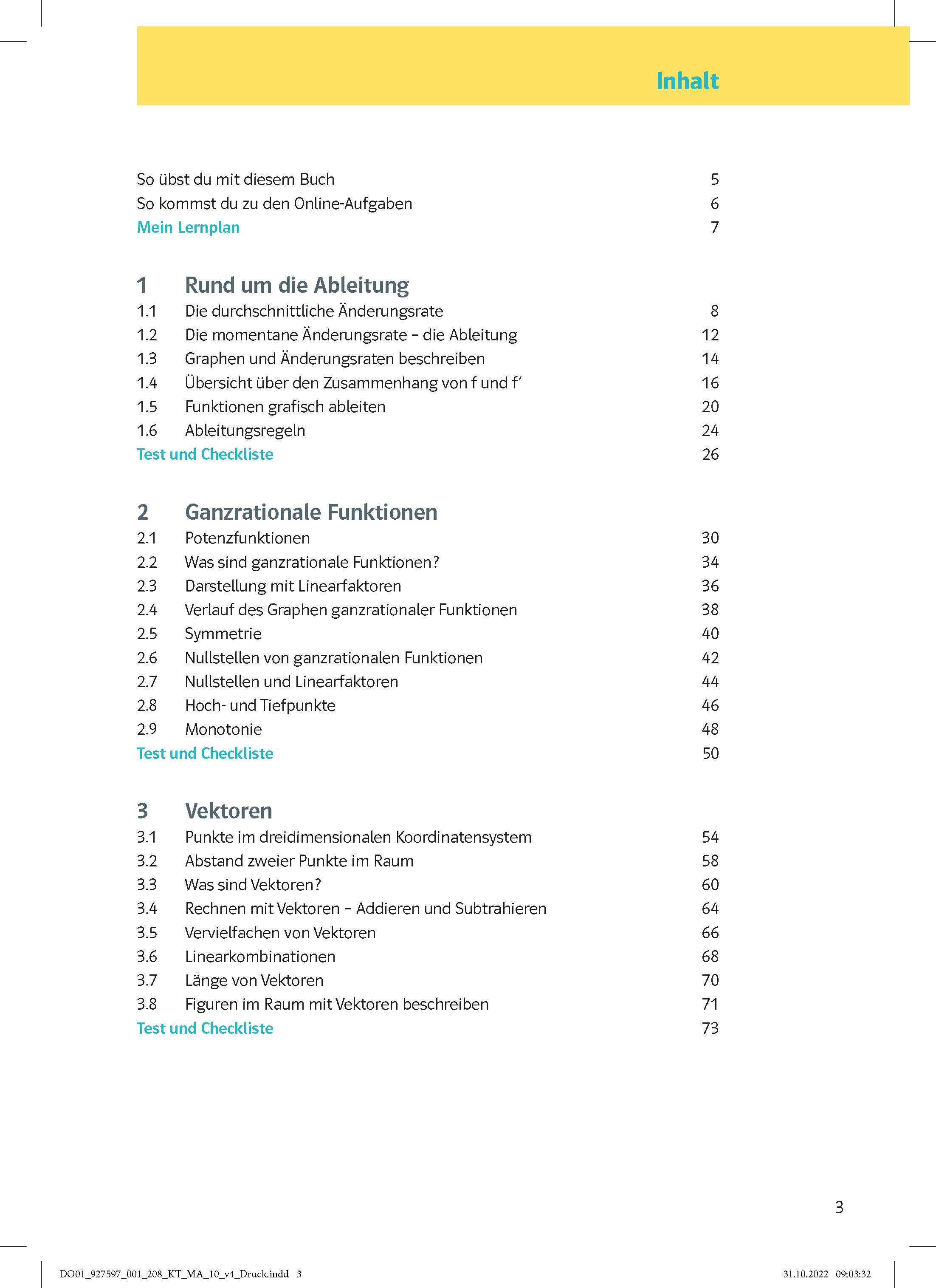 Klett KomplettTrainer Gymnasium Mathematik 10. Klasse