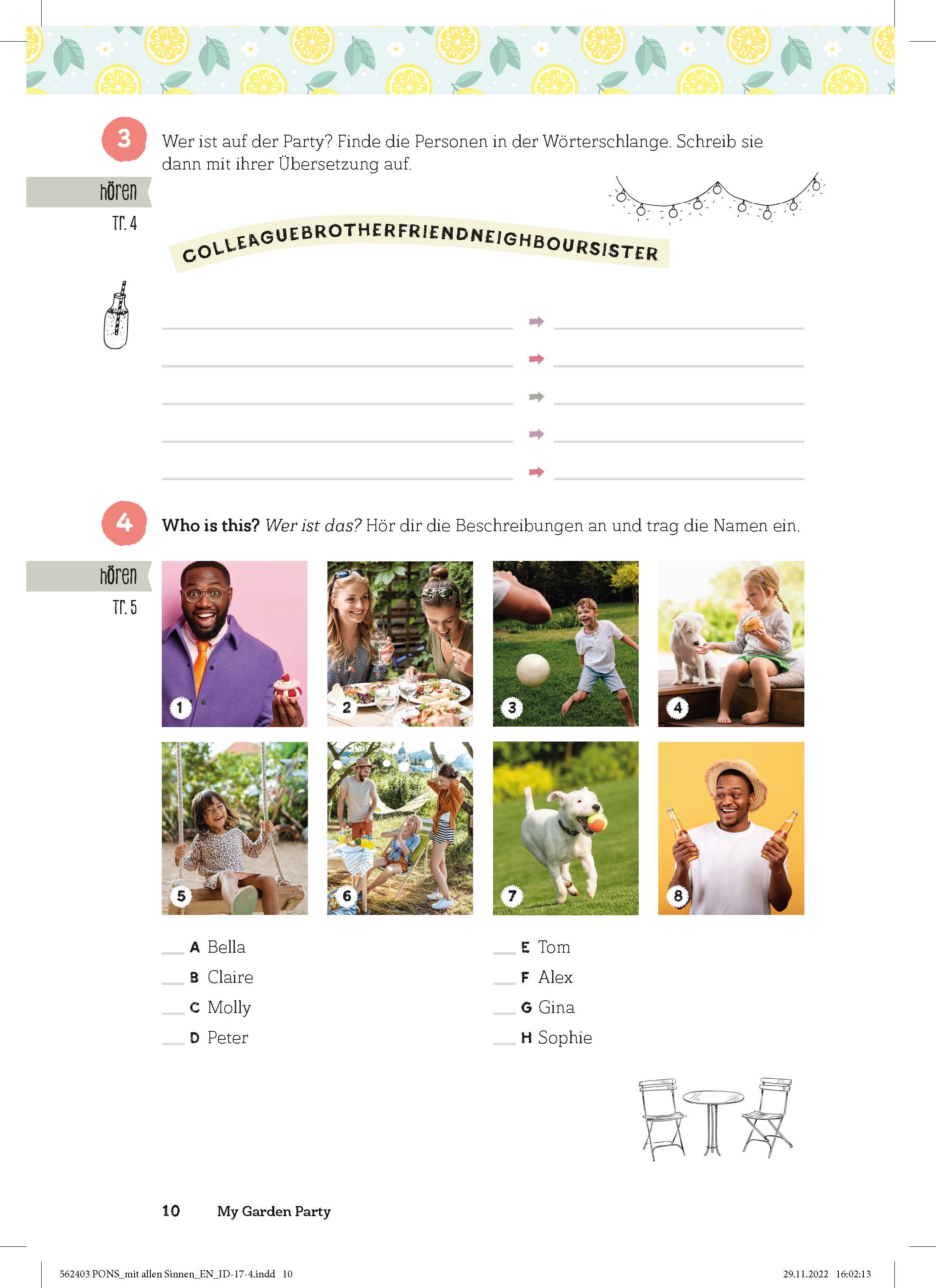 PONS Englisch mit allen Sinnen