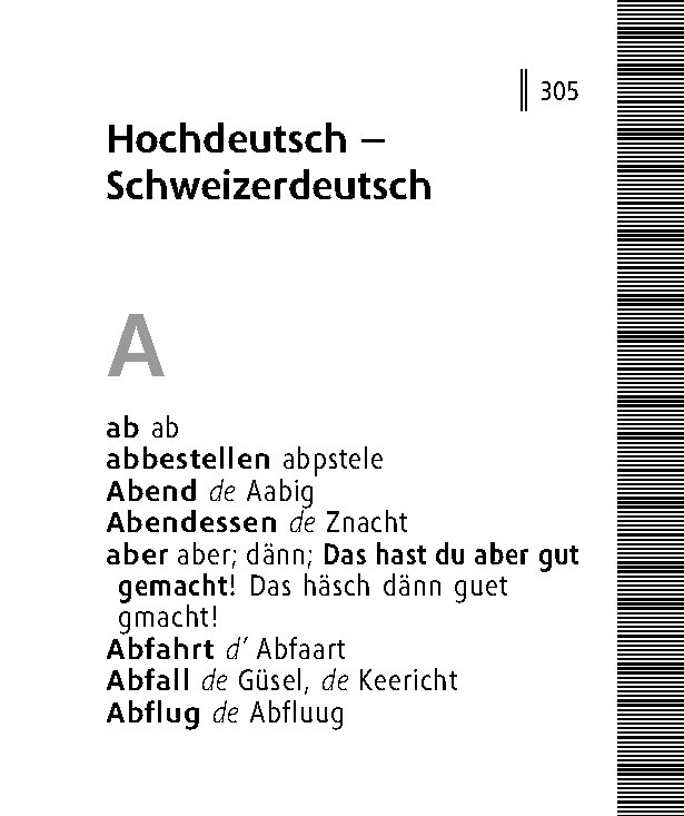 Langenscheidt Lilliput Schweizerdeutsch