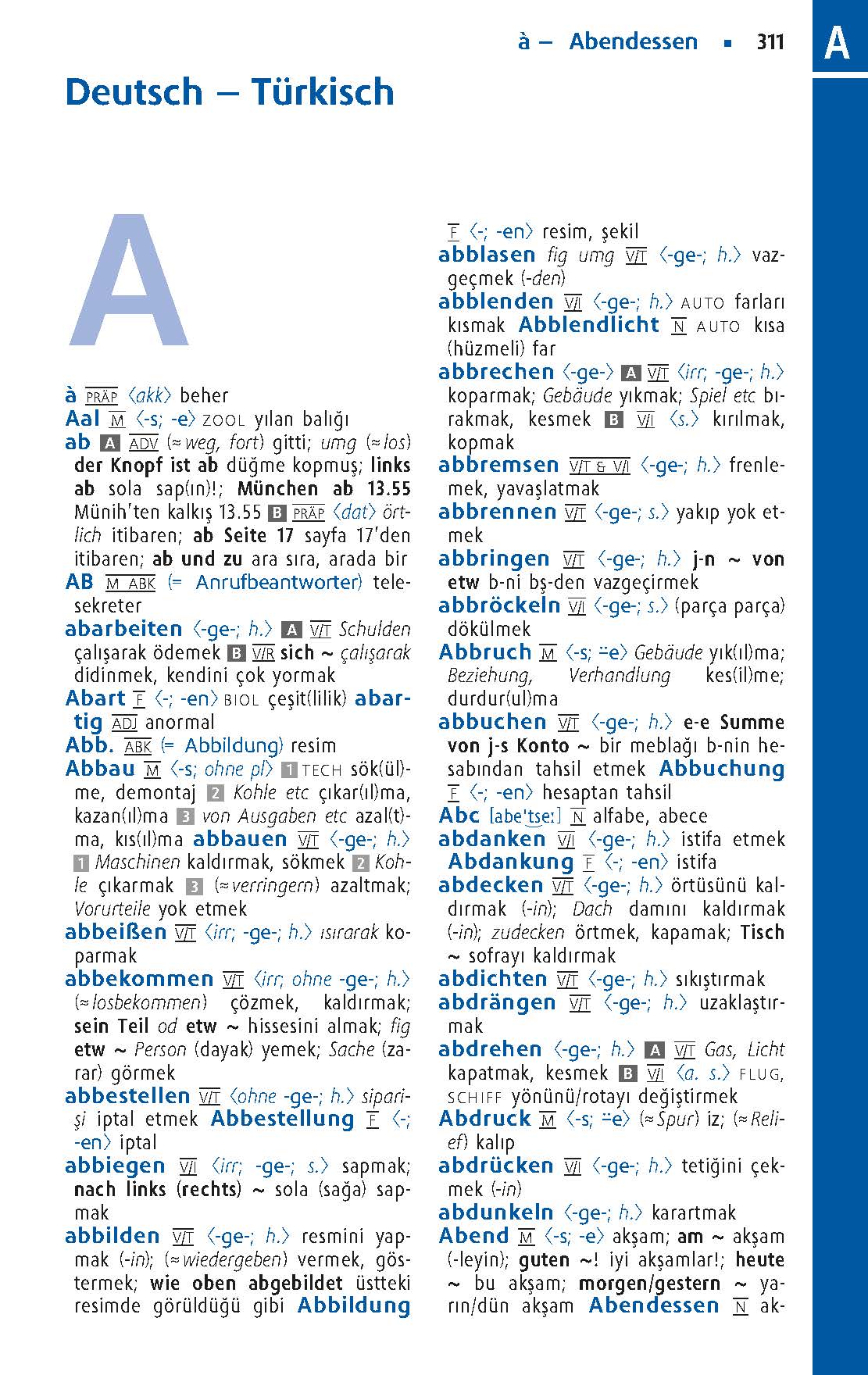 Langenscheidt Praktisches Wörterbuch Türkisch