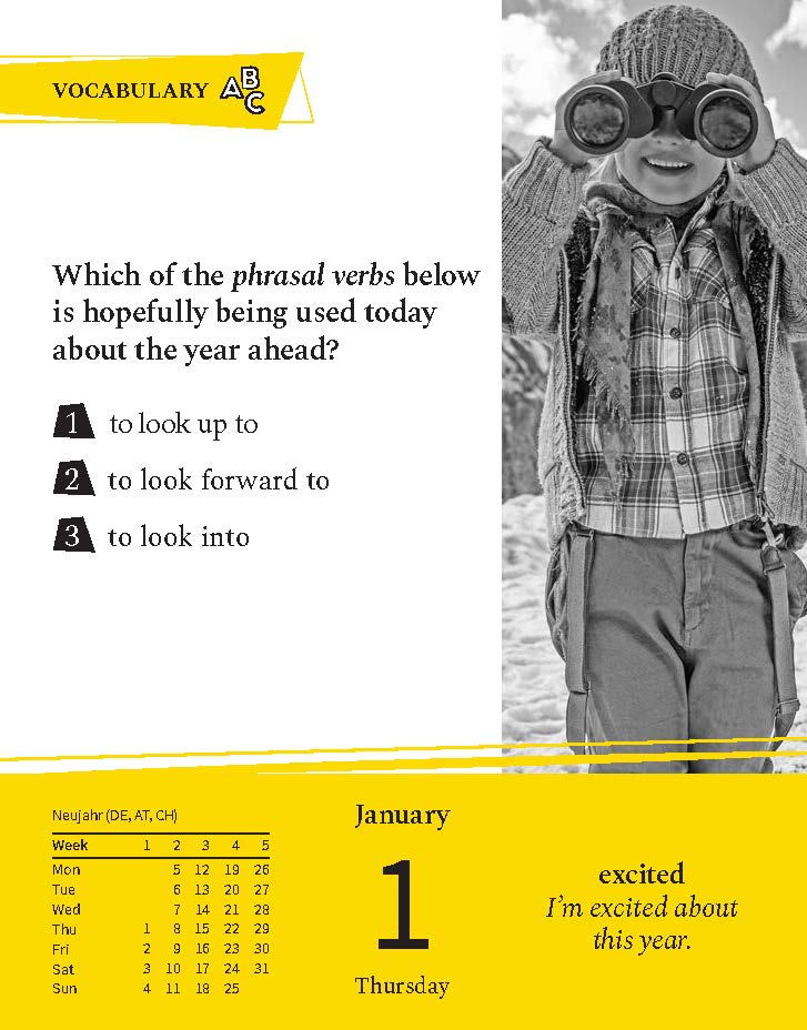 Langenscheidt Sprachkalender Englisch A Quiz a Day 2026