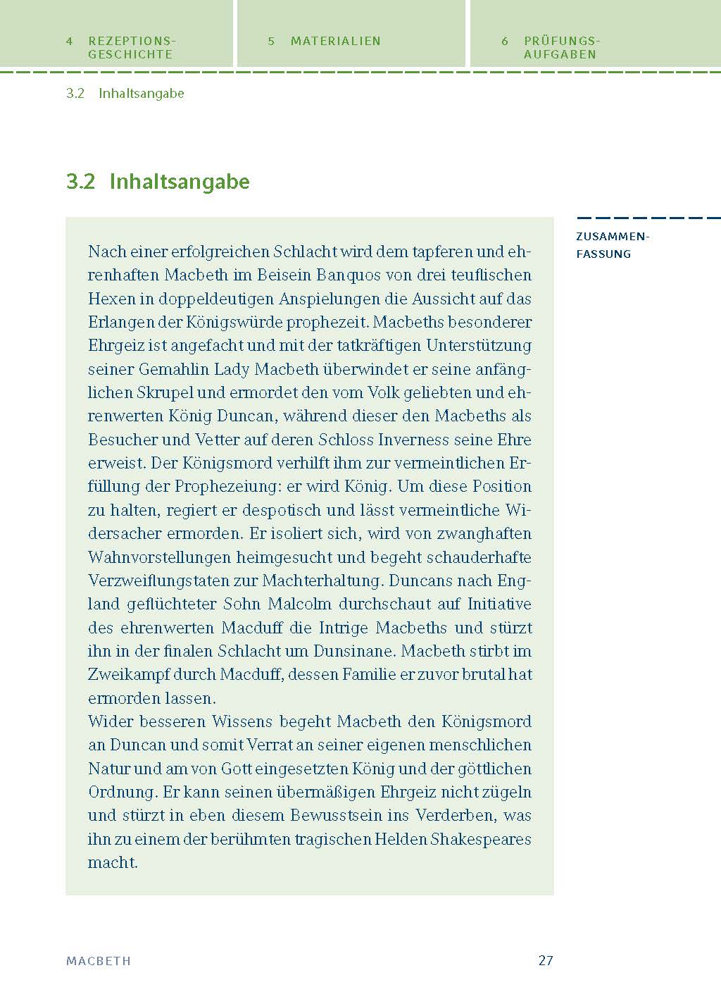 Macbeth von William Shakespeare - Textanalyse und Interpretation
