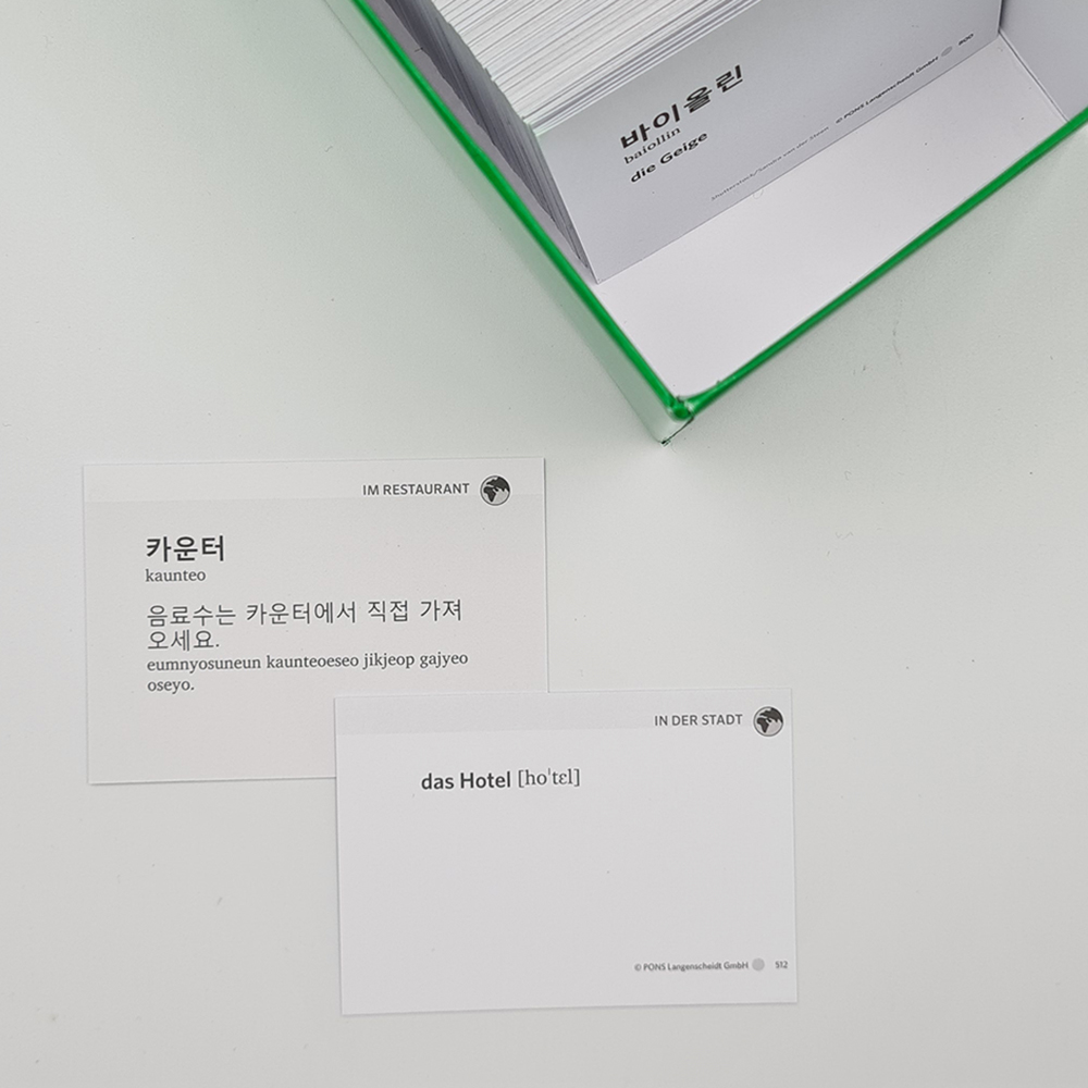 PONS Power-Vokabelbox Koreanisch in 4 Wochen