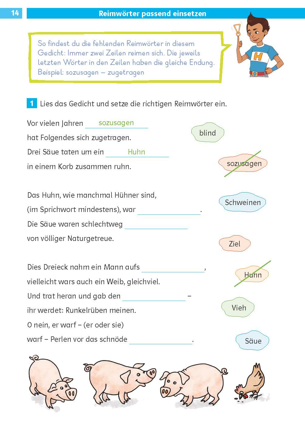 Klett Die Deutsch-Helden: Lesen und verstehen 3. Klasse