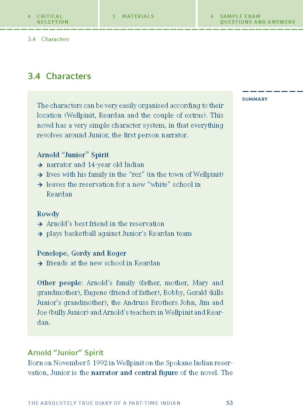 The Absolutely True Diary of a Part-Time Indian von Sherman Alexie