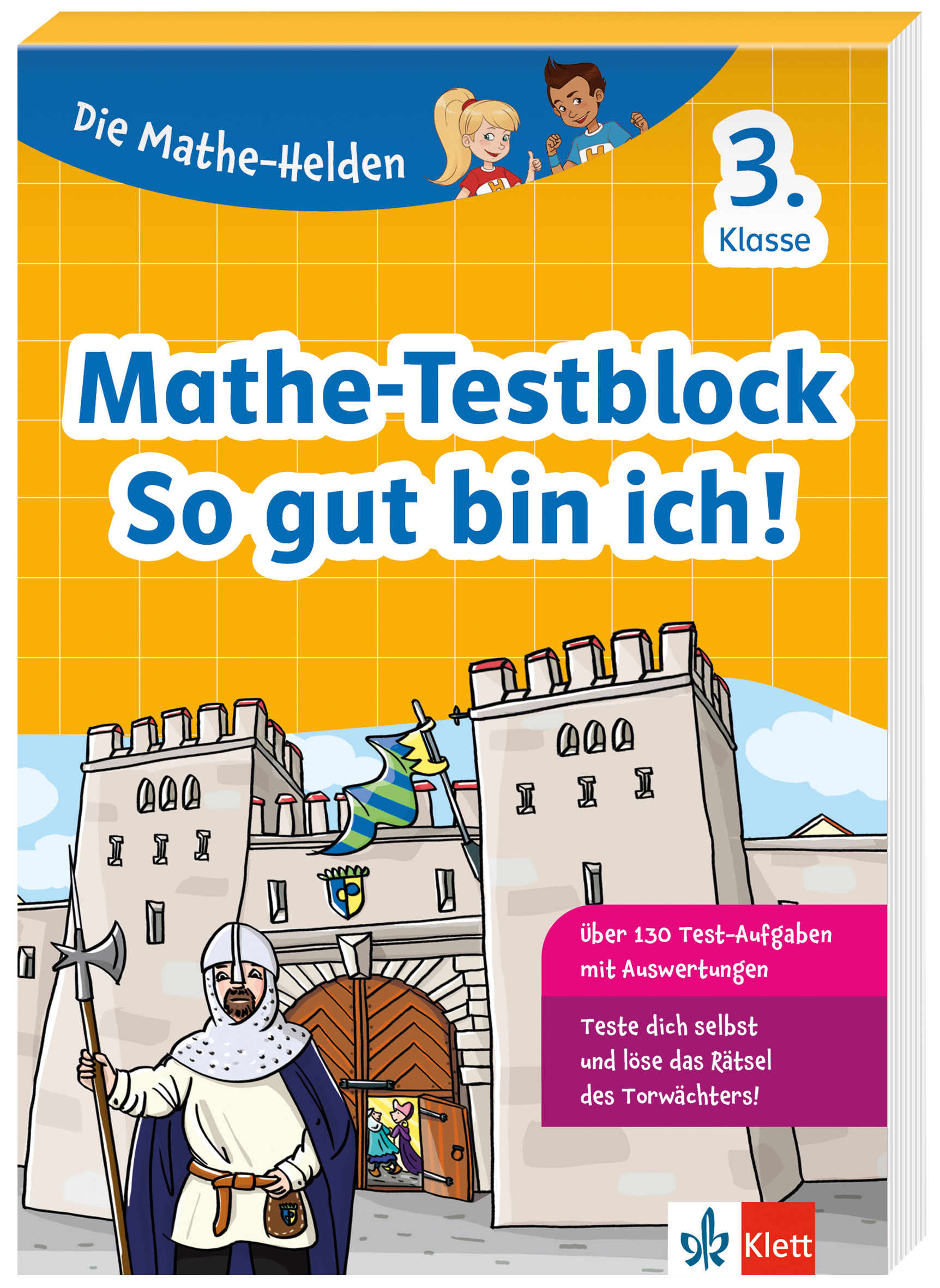 Klett Die Mathe-Helden: Mathe-Testblock So gut bin ich! 3. Klasse