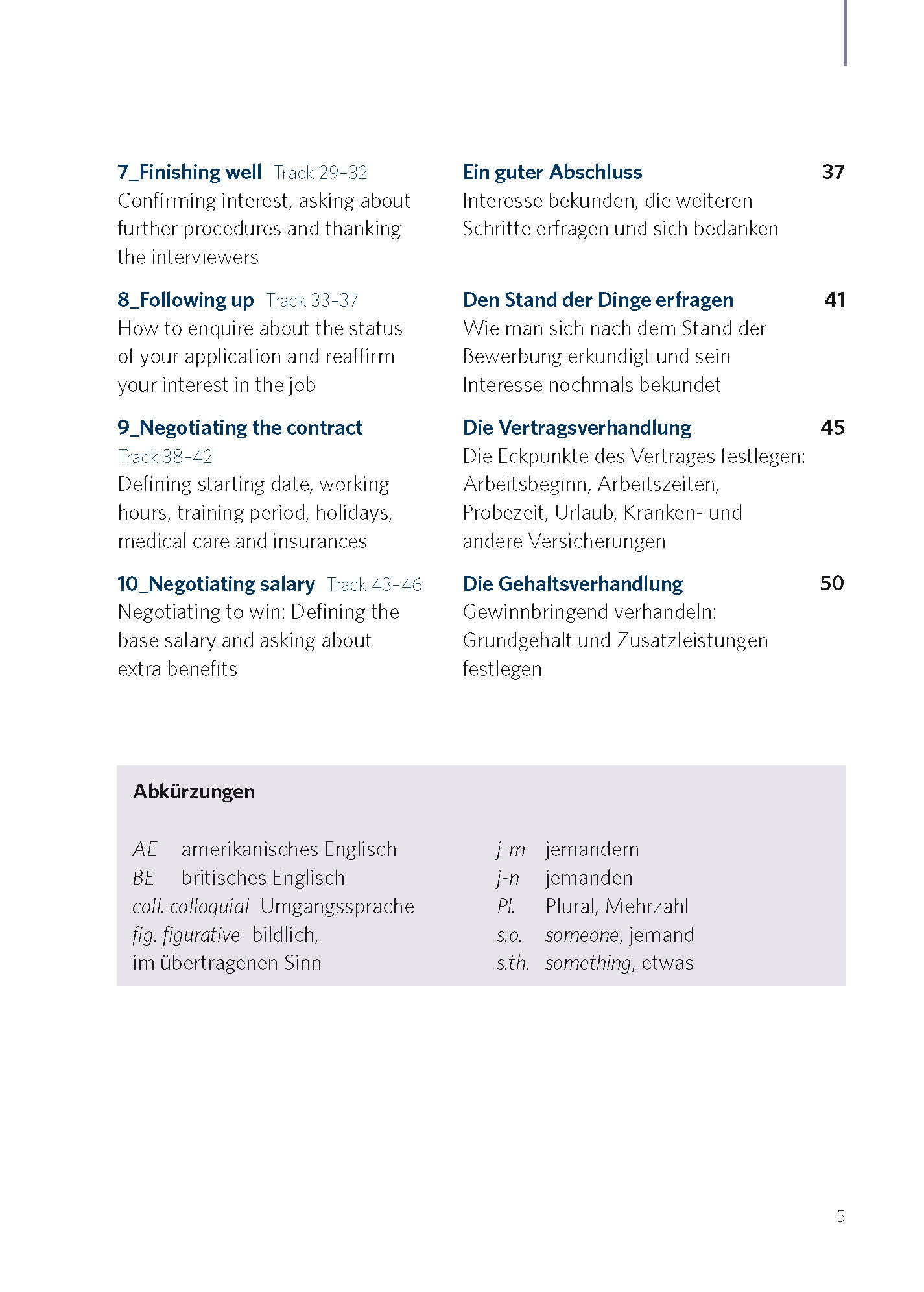 Langenscheidt Business English Vorstellungsgespräche