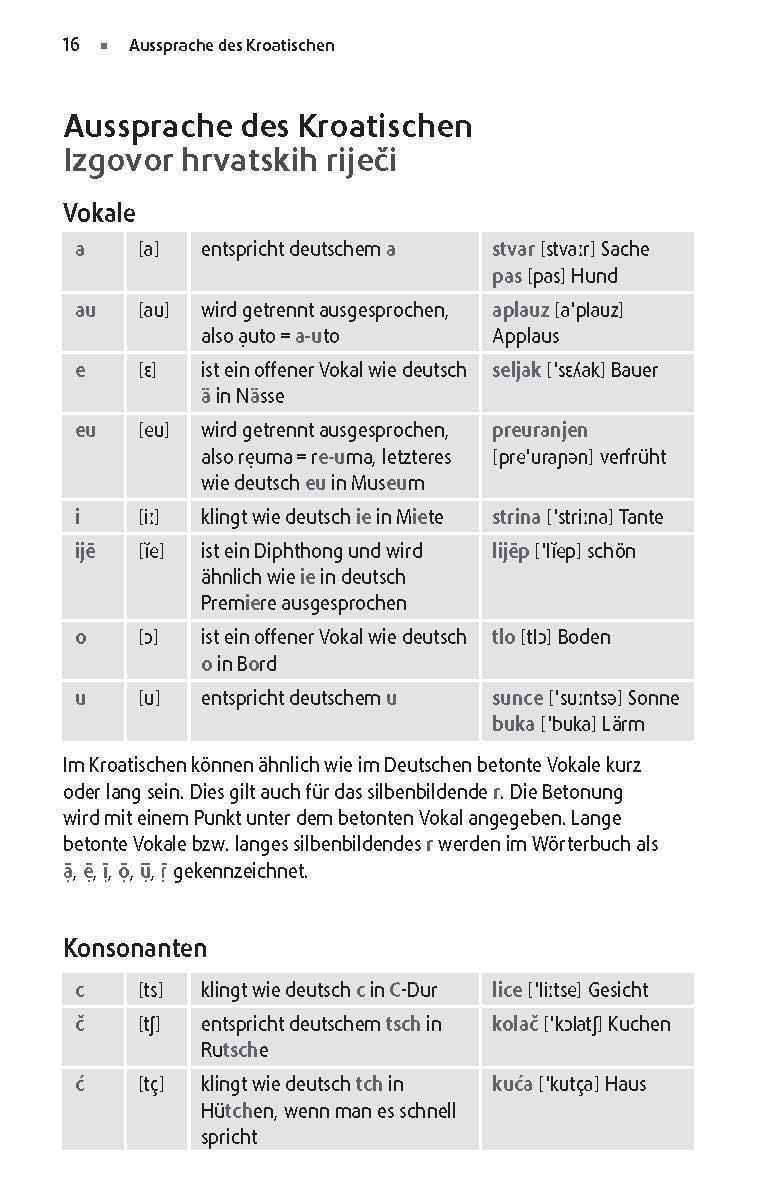 Langenscheidt Taschenwörterbuch Kroatisch