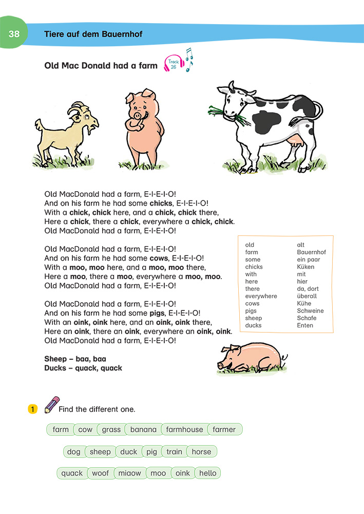 Klett So werde ich spitze! Englisch 3. Klasse