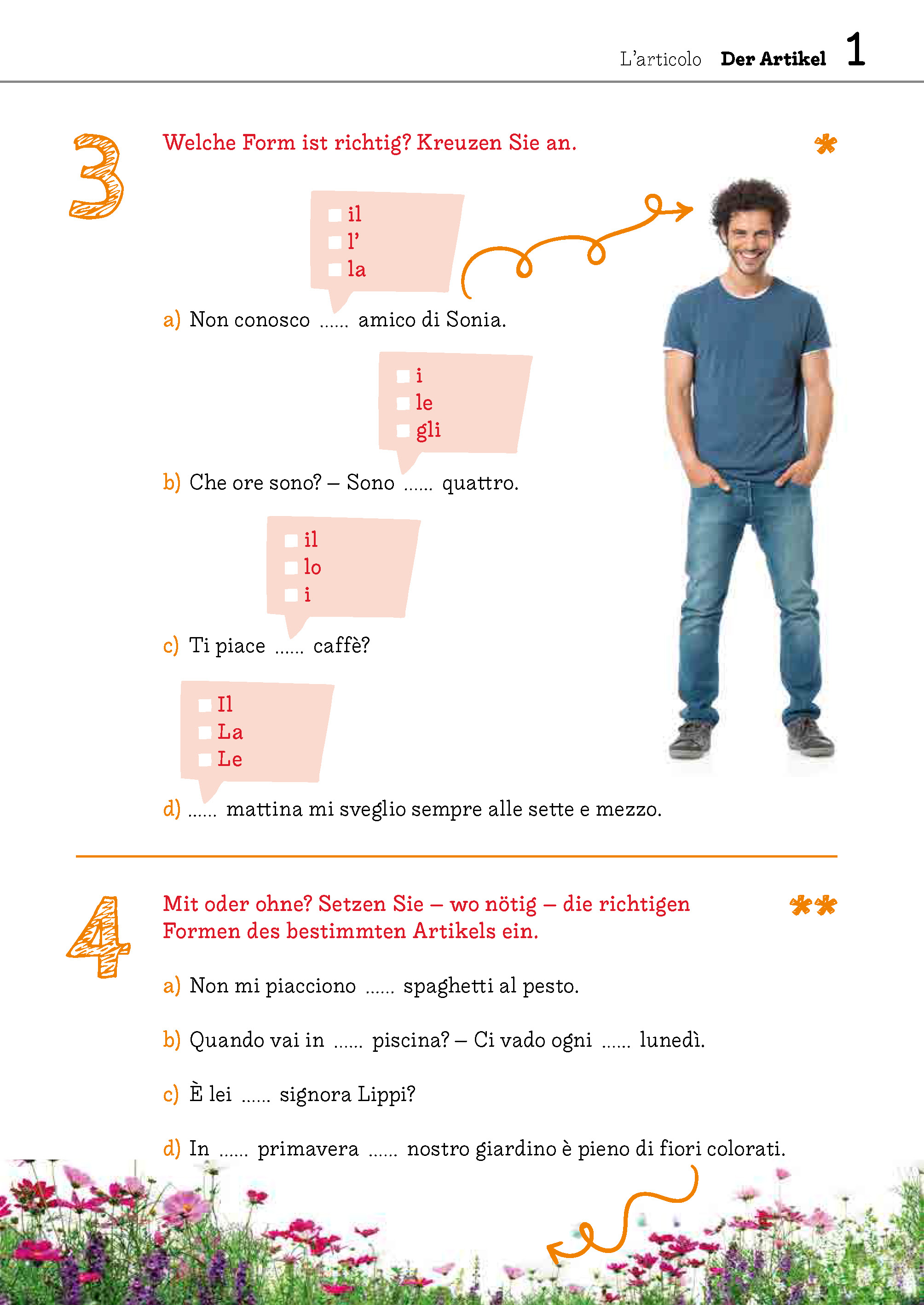 Langenscheidt Übungsbuch Grammatik Bild für Bild Italienisch
