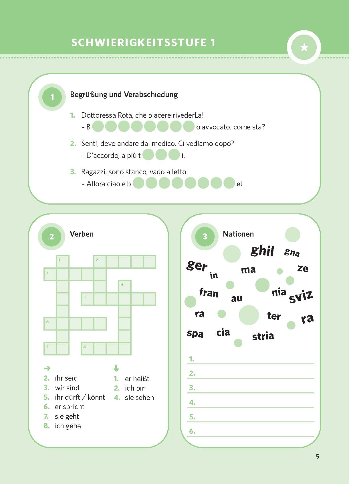 PONS Sprachrätsel Italienisch