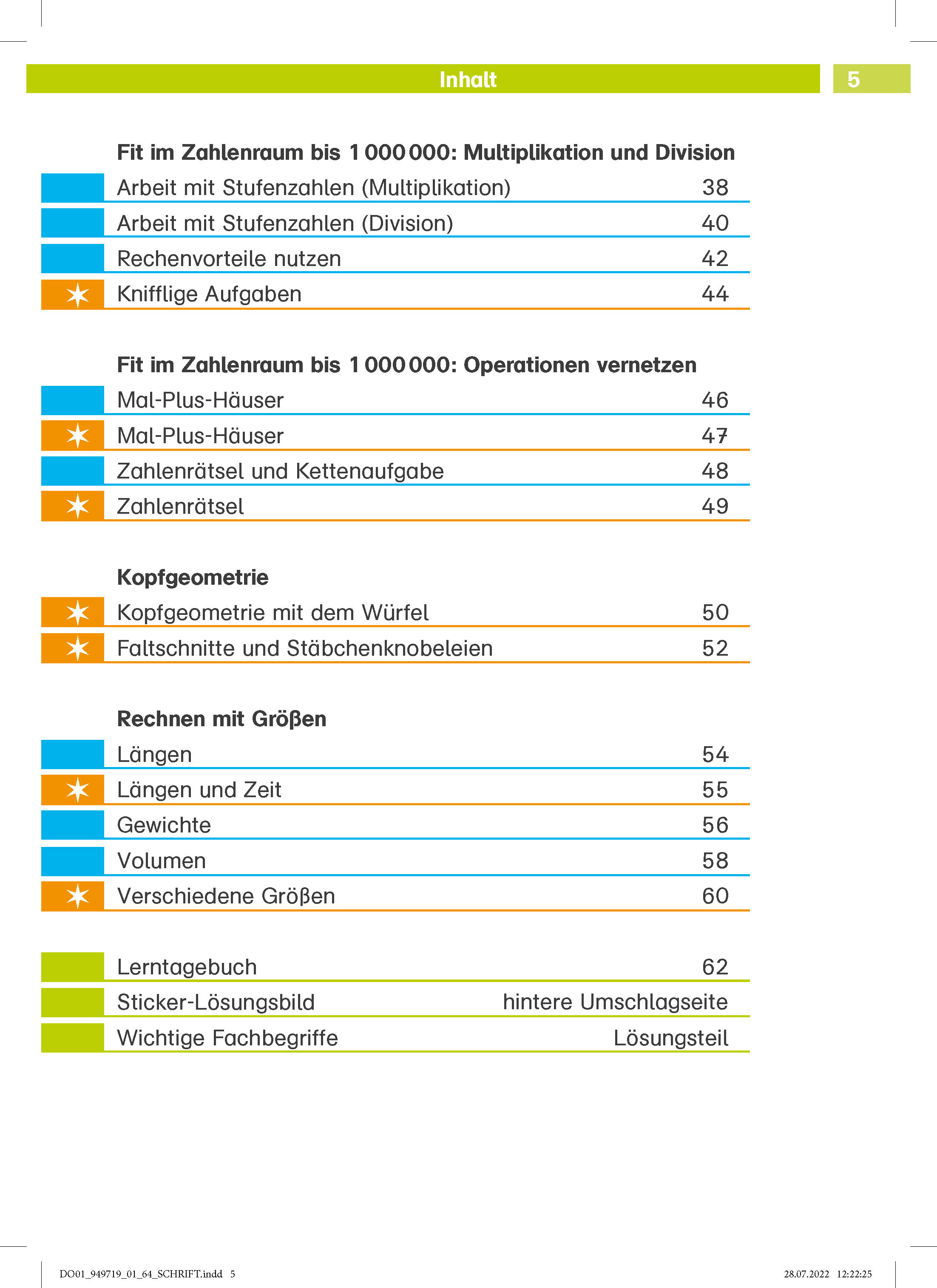 Klett Die Mathe-Helden: Kopfrechnen 4. Klasse
