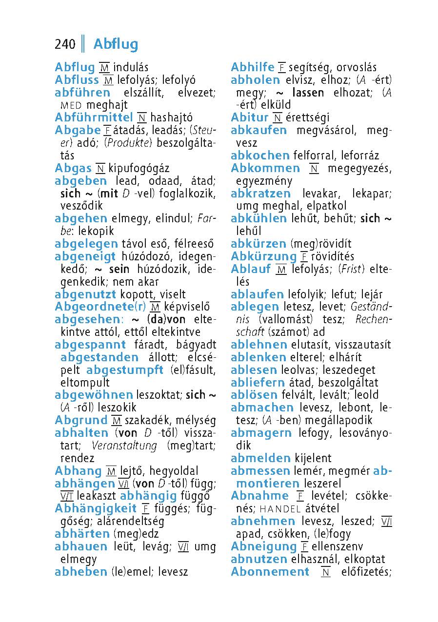 Langenscheidt Universal-Wörterbuch Ungarisch