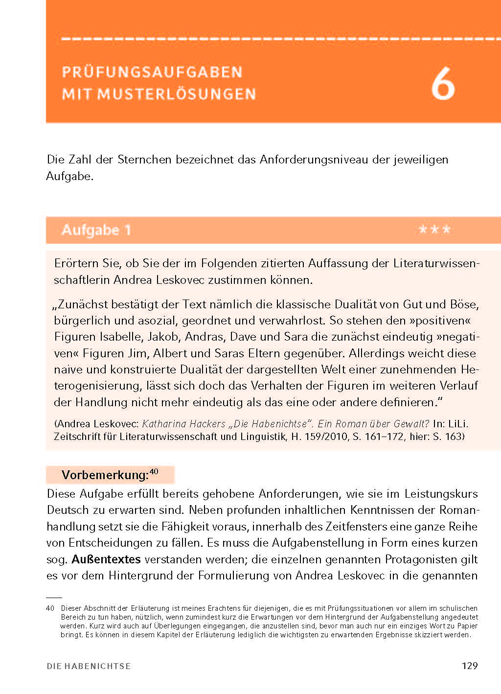 Die Habenichtse von Katharina Hacker - Textanalyse und Interpretation