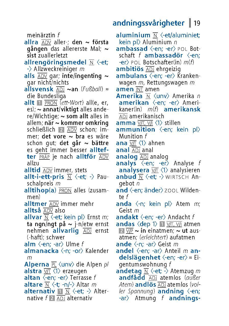 Langenscheidt Universal-Wörterbuch Schwedisch Langenscheidt Universal-Wörterbuch Schwedisch