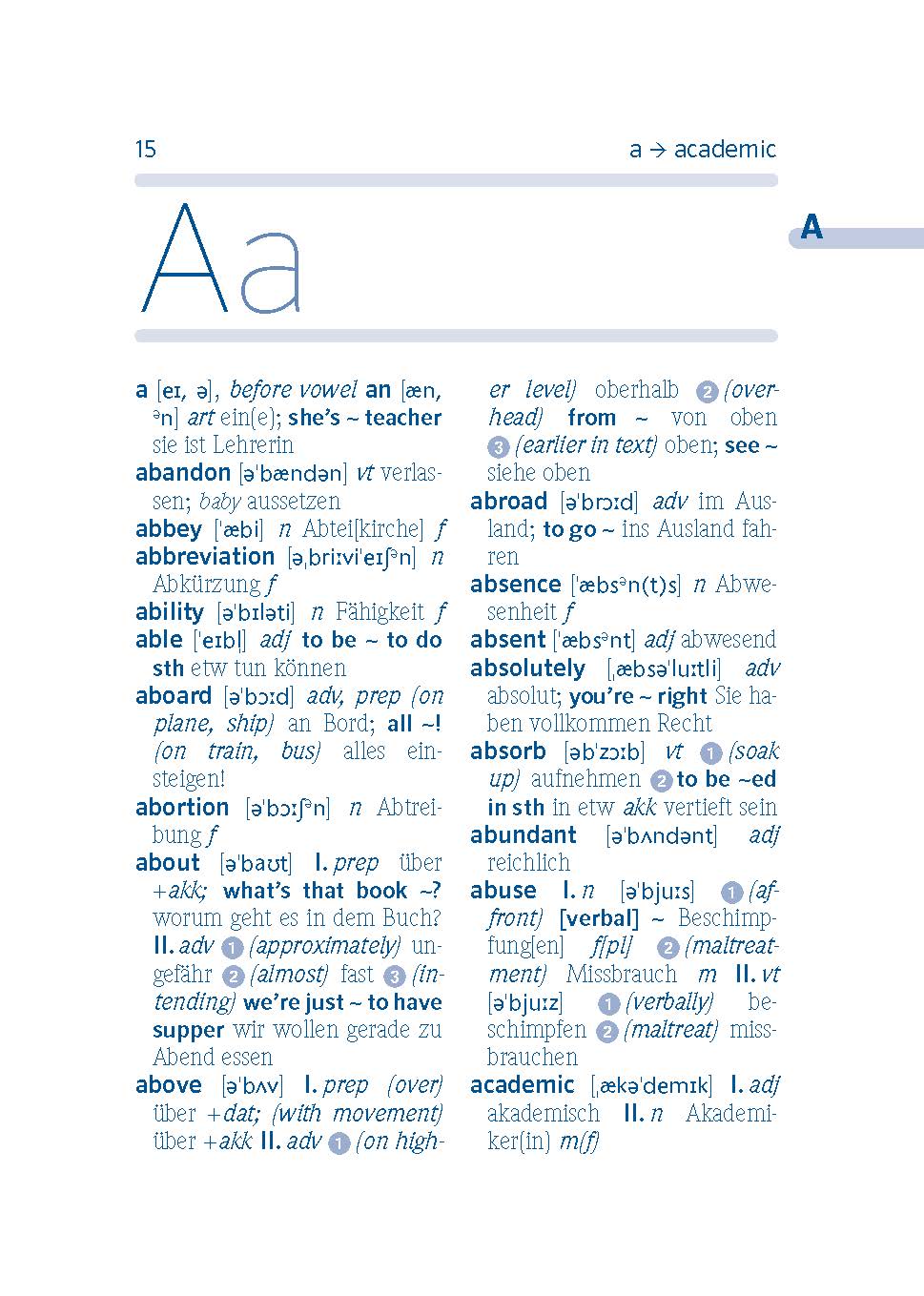 PONS Spick-Wörterbuch Englisch für die Schule