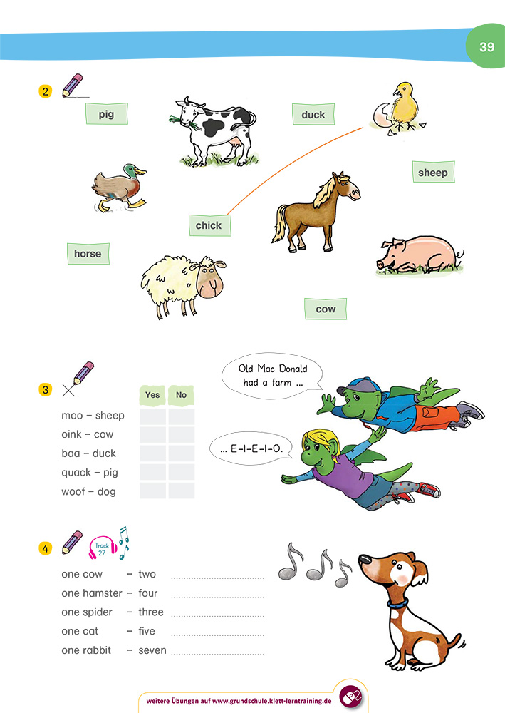 Klett So werde ich spitze! Englisch 3. Klasse