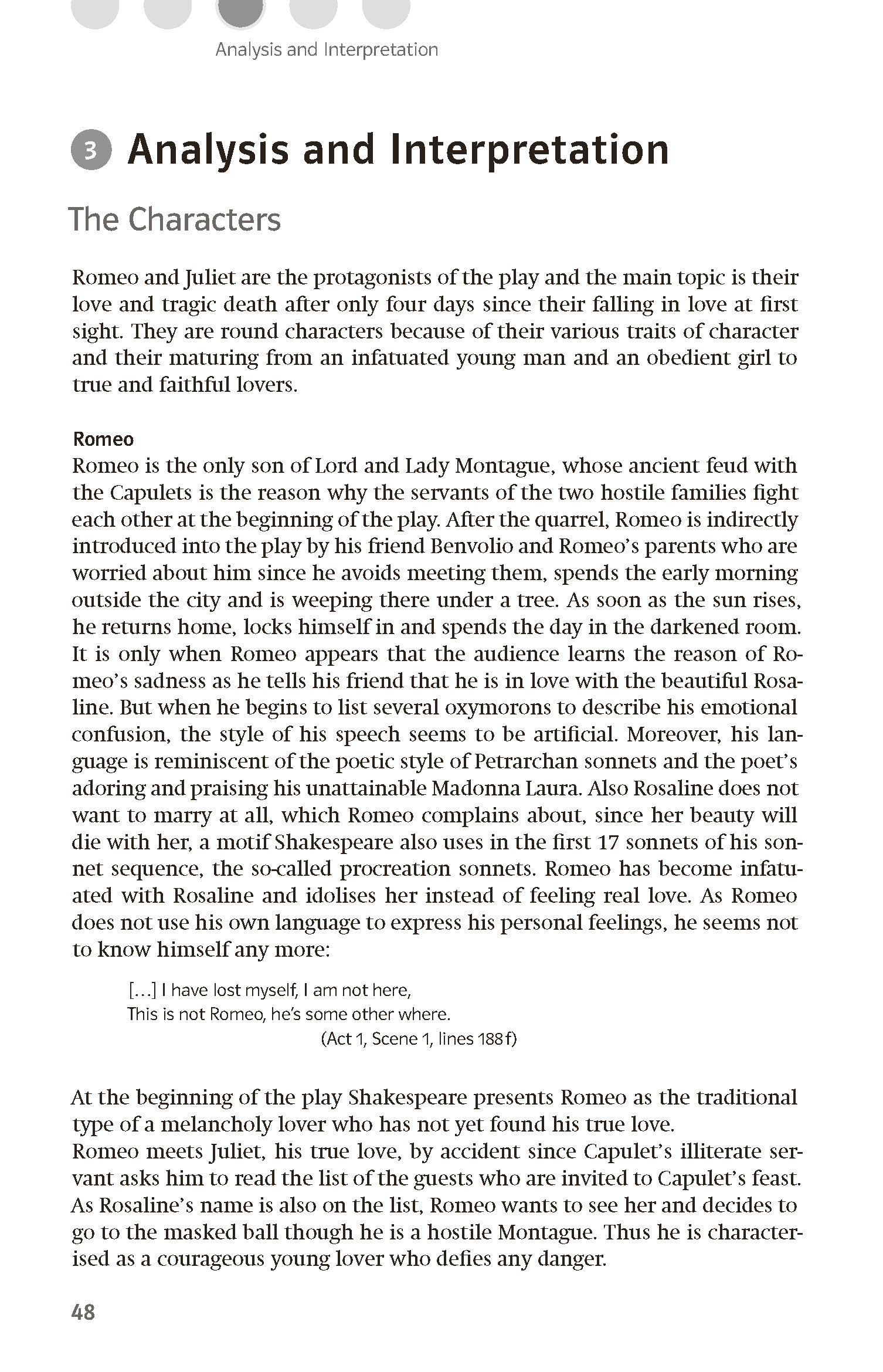 Klett Lektürehilfen William Shakespeare, Romeo und Juliet