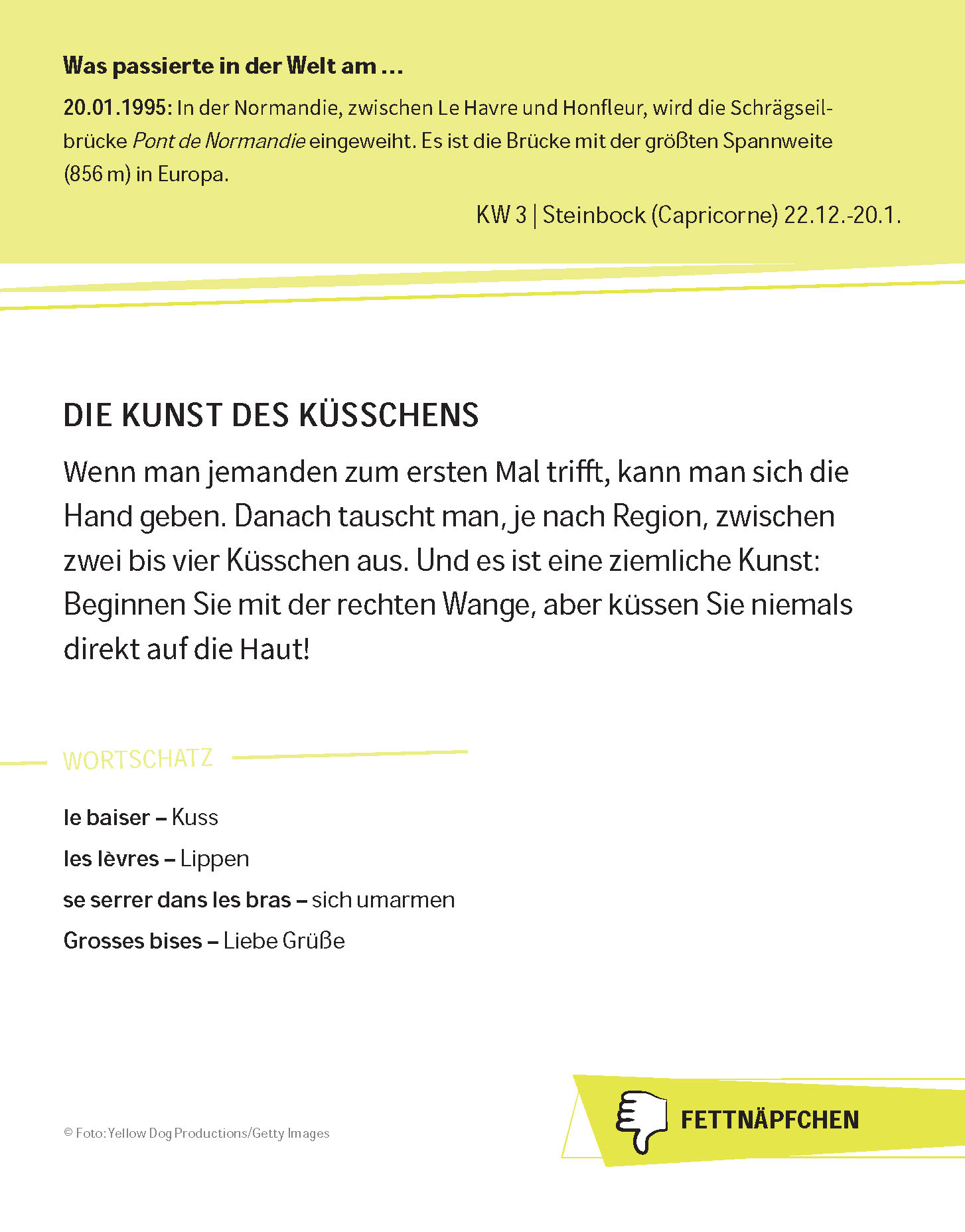 Langenscheidt Sprachkalender Französisch 2022