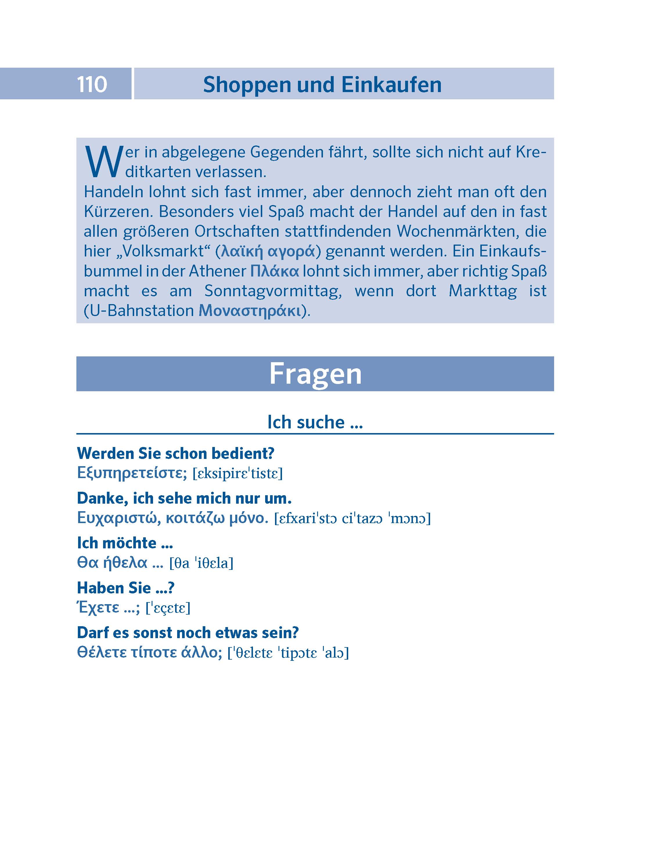 PONS Pocket-Sprachführer Griechisch