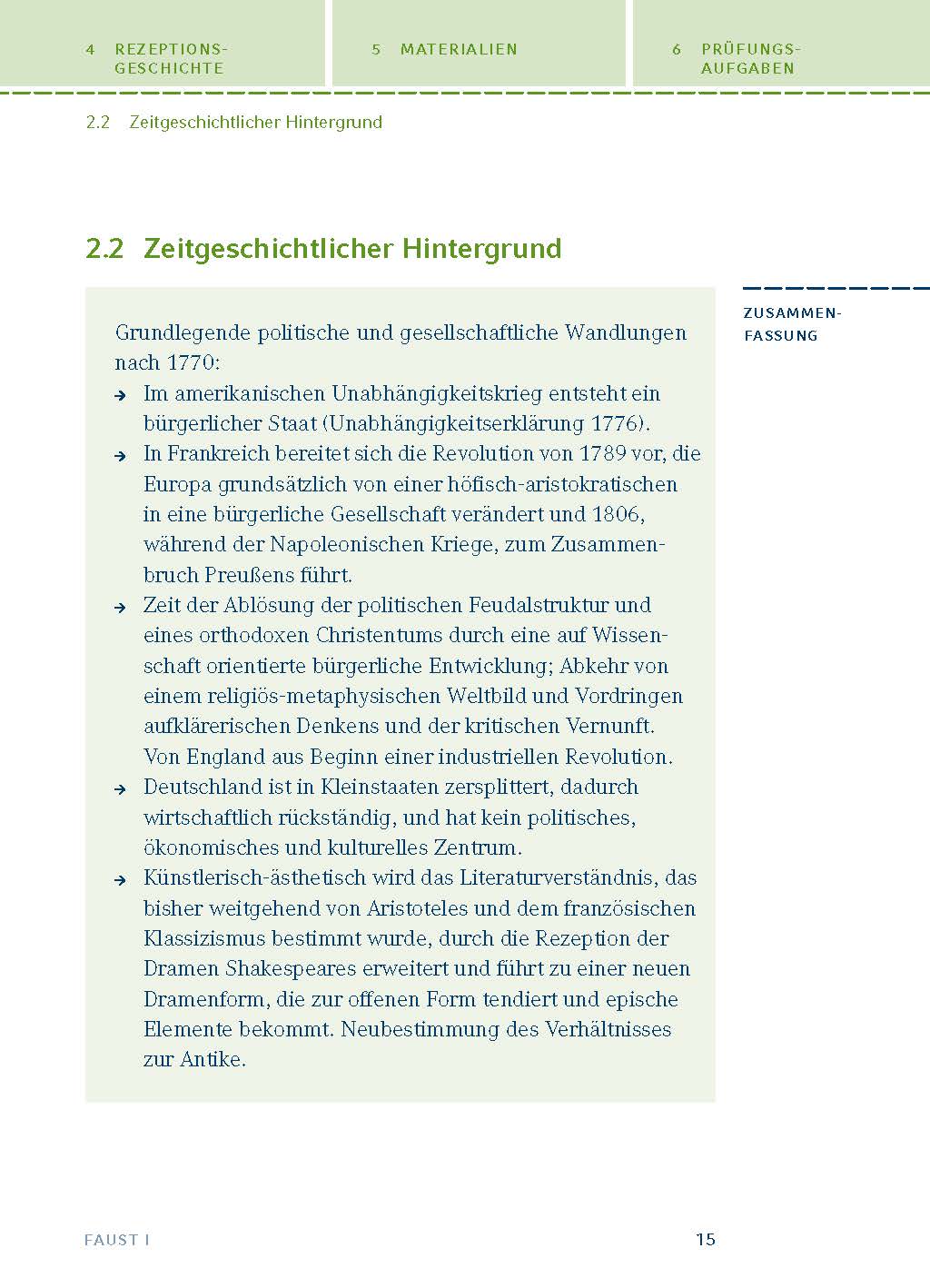 Faust I von Johann Wolfgang von Goethe - Textanalyse und Interpretation