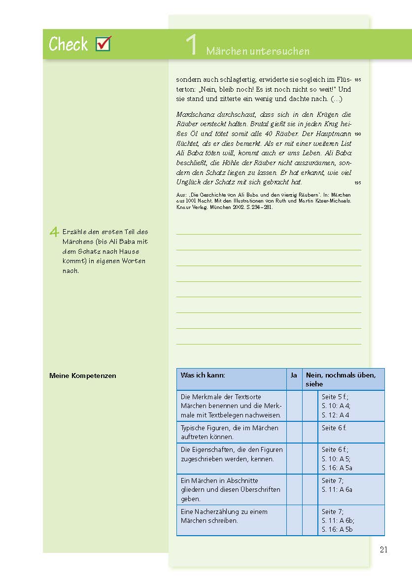Königs Lernhilfen: Auf den Punkt gebracht: Märchen, Sagen und Fabeln untersuchen – Klasse 5/6 – Deutsch