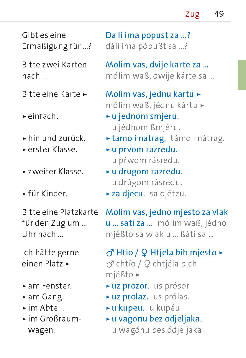 Langenscheidt Universal-Sprachführer Kroatisch