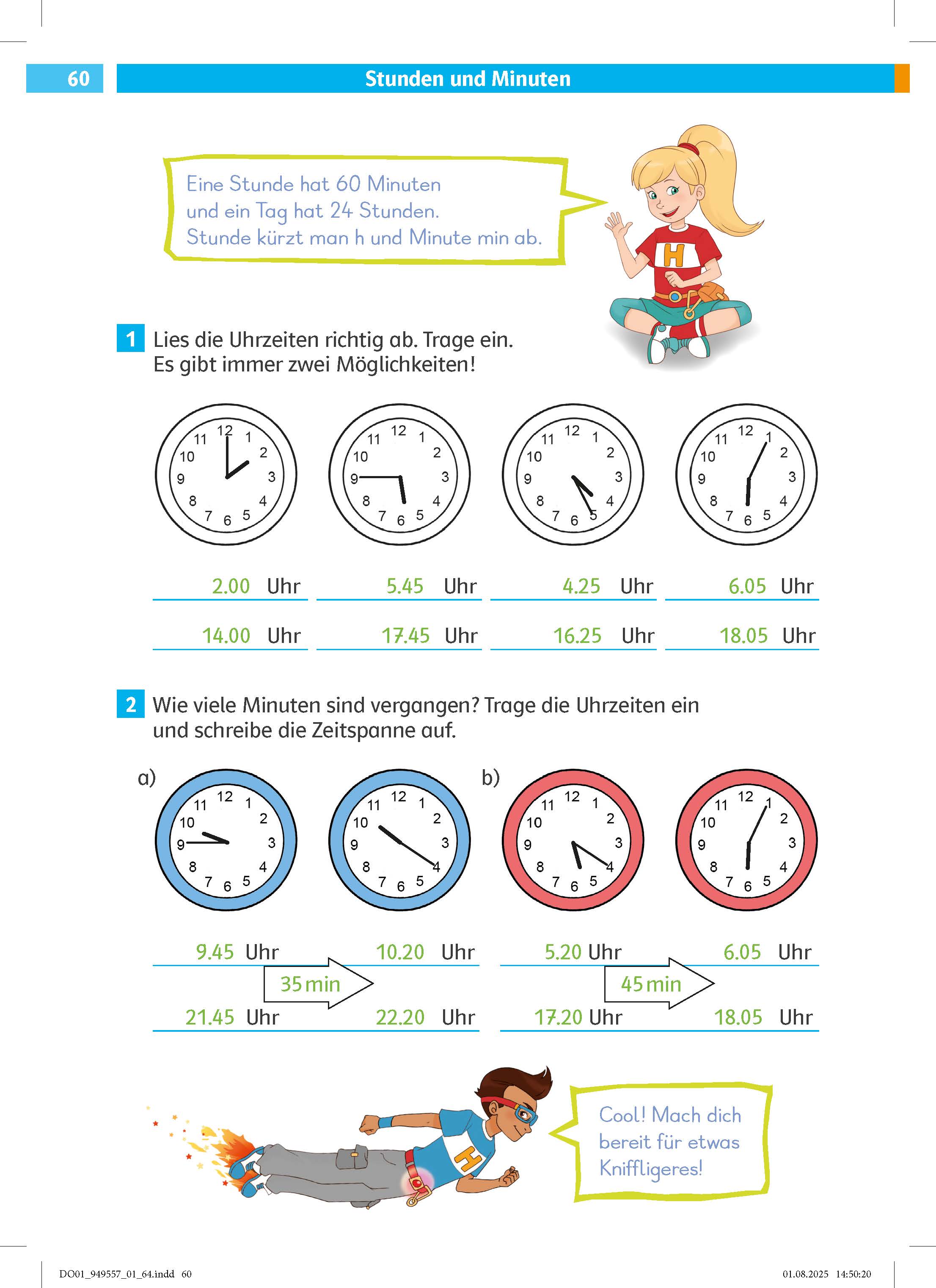 Klett Die Mathe-Helden: Kopfrechnen 2. Klasse